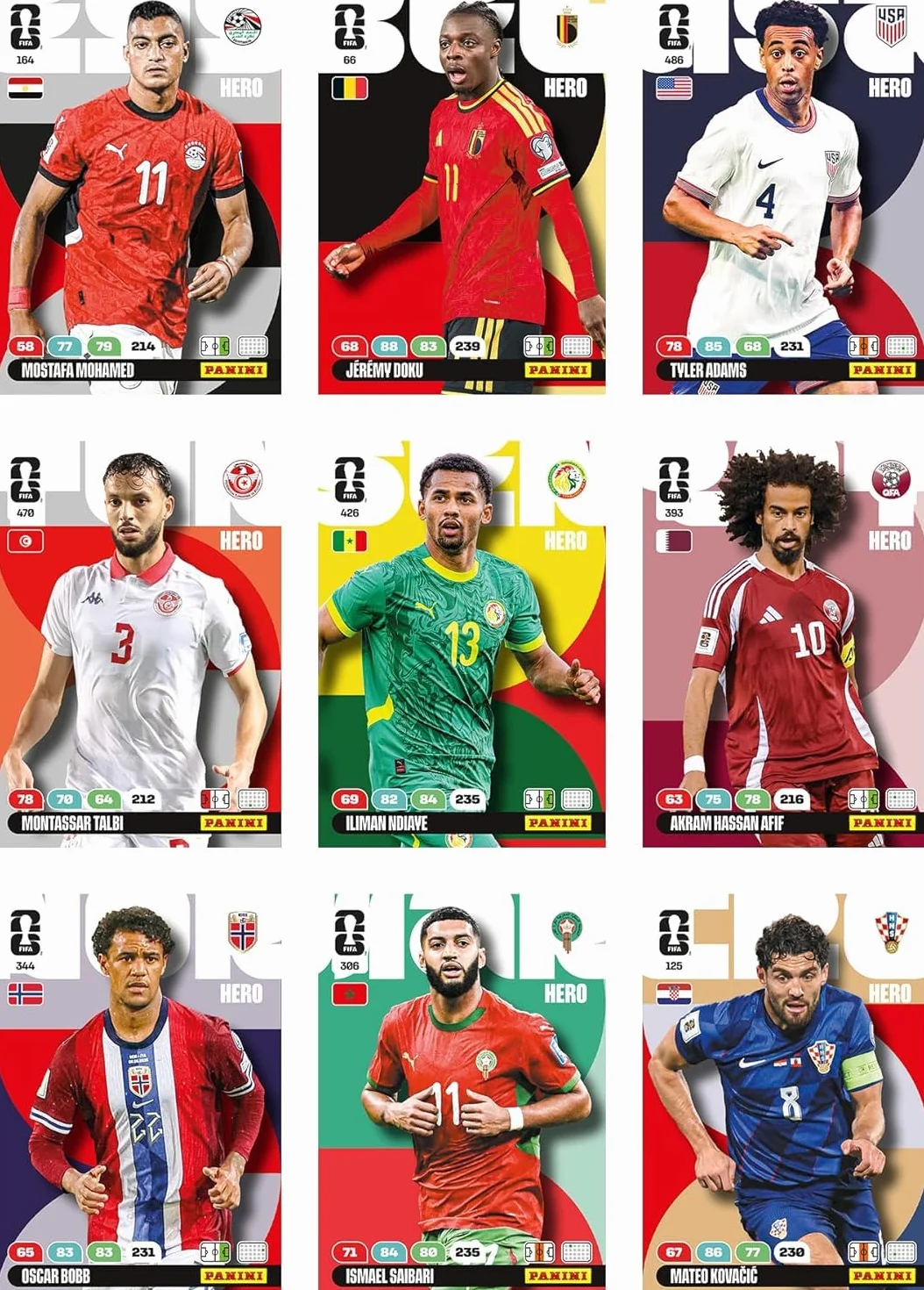 Copa Mundial de la FIFA 2026 Trading Cards Game Blister 1 Bolsa Premium de 10 Cartas