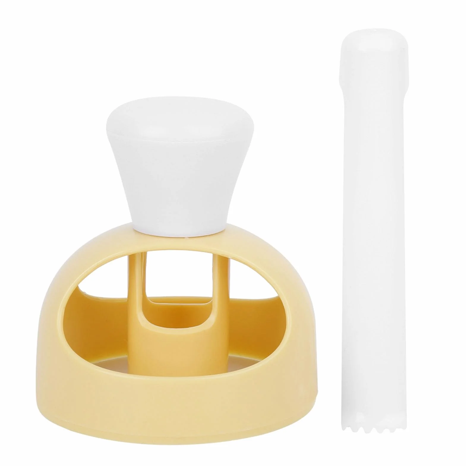 KIMISS Cortador para Hacer Rosquillas, Postres, Rosquillas, Galletas, Molde para Hornear Pasteles, Herramienta de Bricolaje - Mini Máquina para Hacer de Silicona - Cortador de de Acero Inoxidable