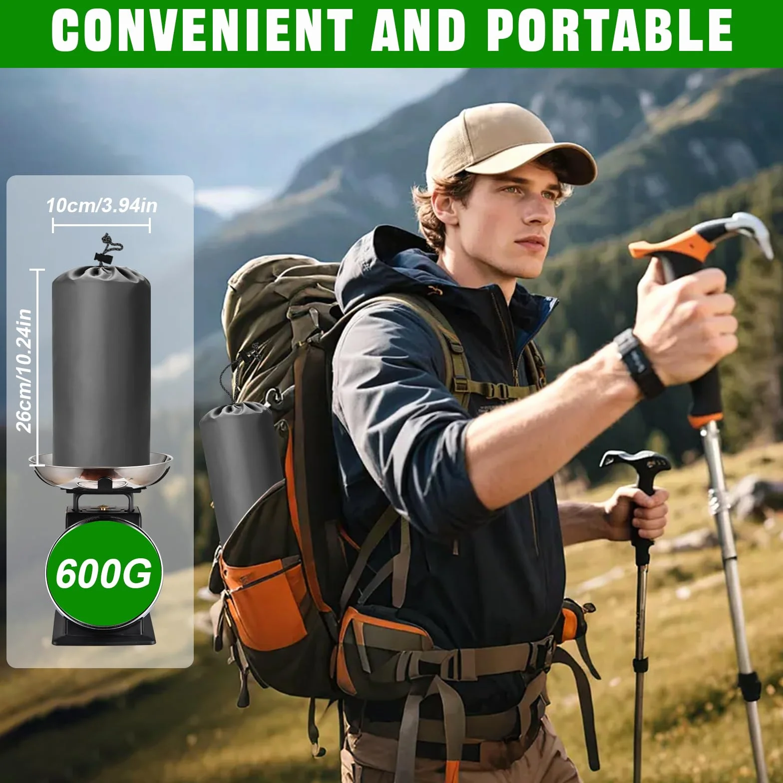 Colchón autoinflable ultraligero impermeable con bomba de pie para camping