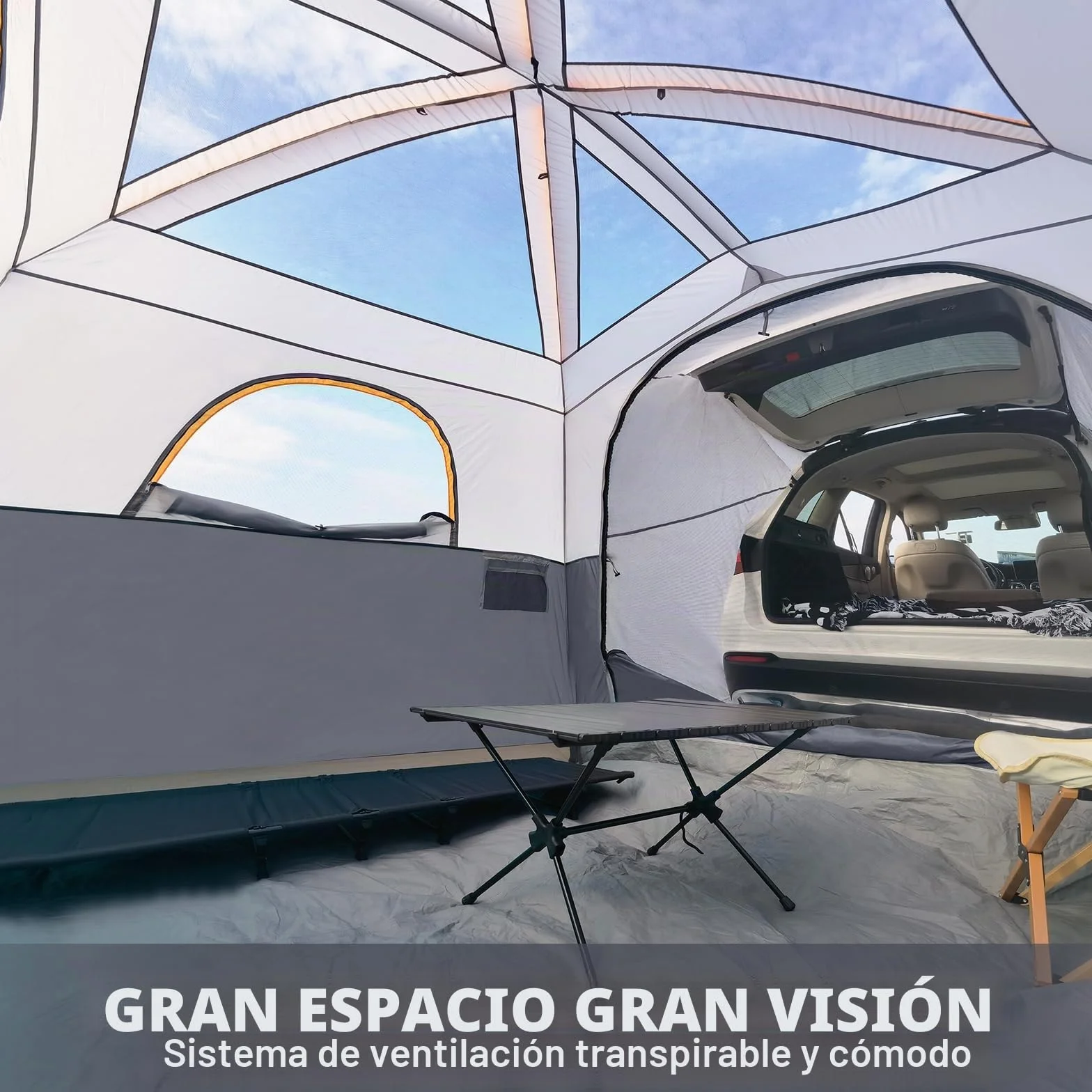 UNP Tienda de campaña SUV 6 Personas 300x270x200 cm