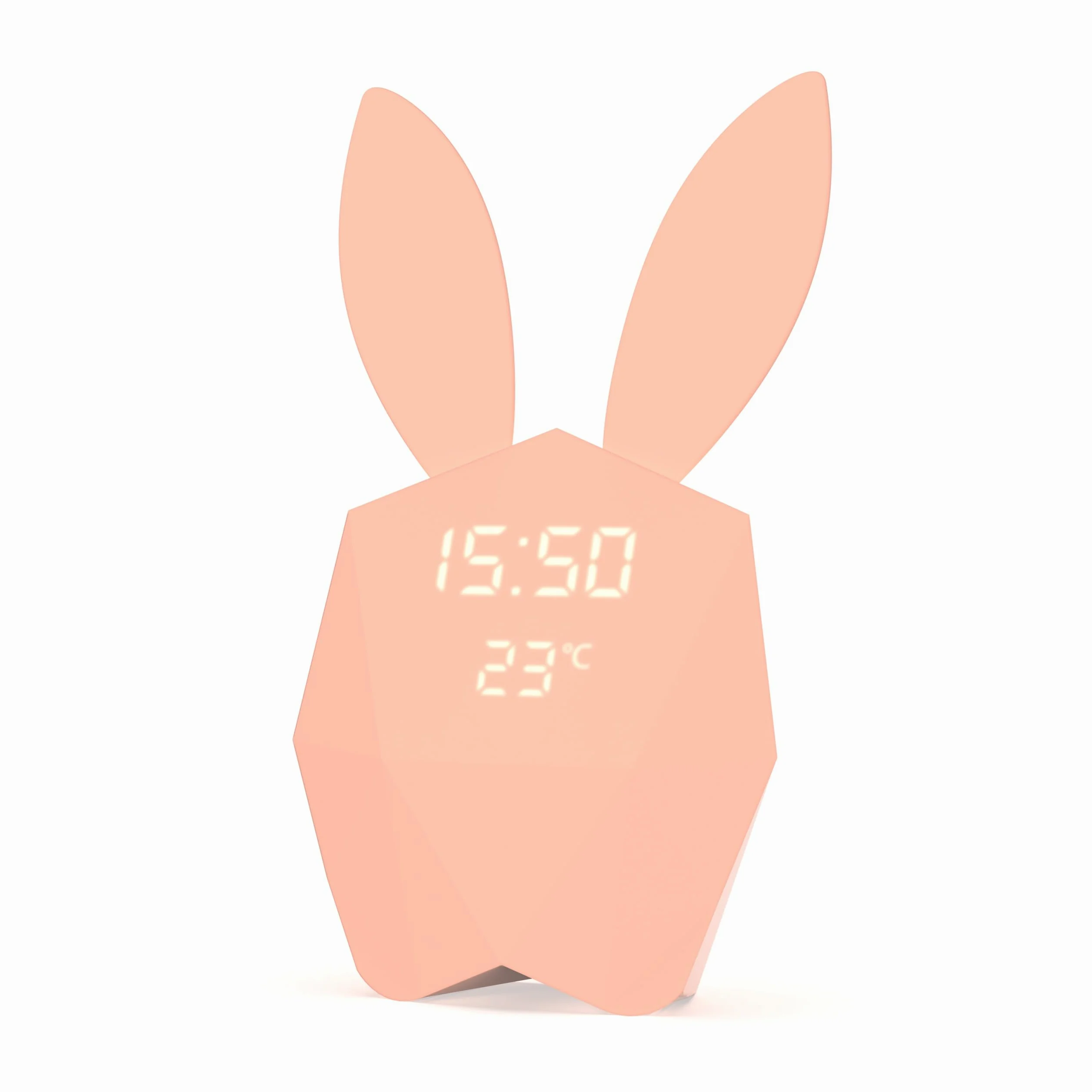 Mob Cutie Clock Connect - Reloj Despertador Inteligente con Sensor de Movimiento, Color Rosa