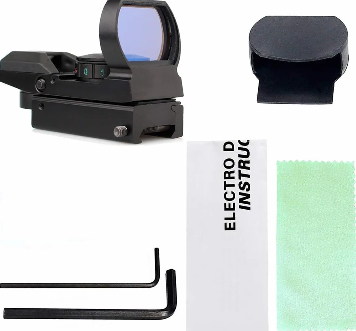 Svbony Punto de Mira 20mm Miras Telescópicas Visor de Punto Rojo 4 Retículas 5 Niveles de Brillo