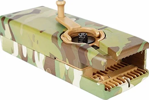 NC Airsoft BB - Cargador rápido de manivela manual M4 Tactical - 6 mm, 1000 rondas