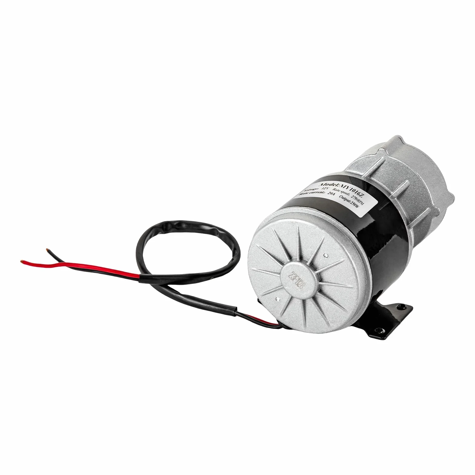 Motor eléctrico 12 V 250 W 2750 RPM reductor con engranaje para bicicleta y scooter eléctrico