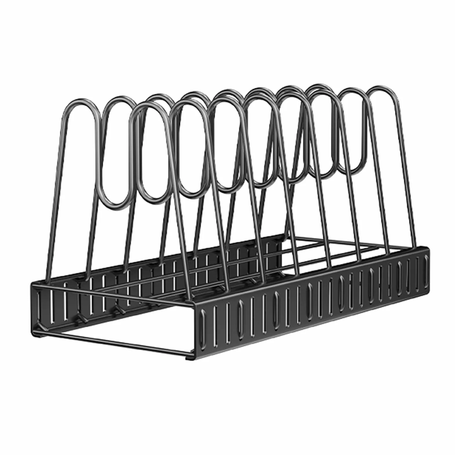 Organizadores de estantes para de Cocina, Estante de Almacenamiento Extensible para Utensilios de Cocina, Tapas de sartenes, gabinete para Ahorrar Espacio, Estante para Platos