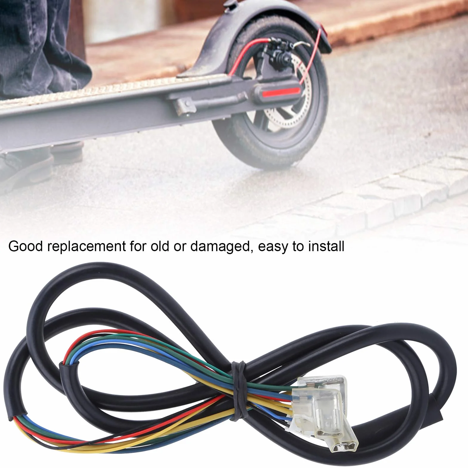MAGT Cable de Motor Universal Compatible con Scooter eléctrico M365/Pro Alta sensibilidad
