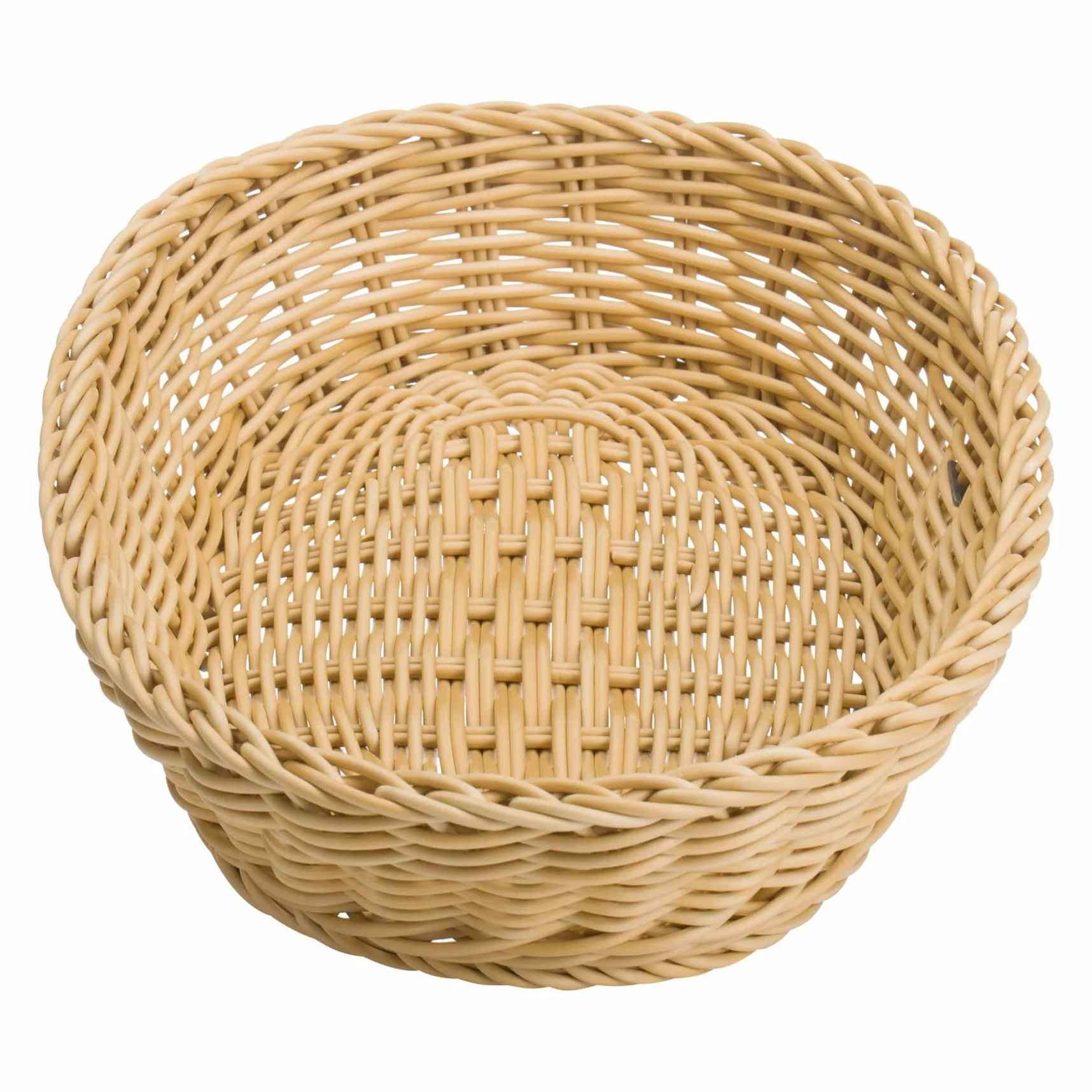 Westmark Cesta multiusos, Apto para hostelería, Oval, aprox 32 x 23 x 7 cm, Fibra sintética, Edición Saleen, Beige claro, 02010730101