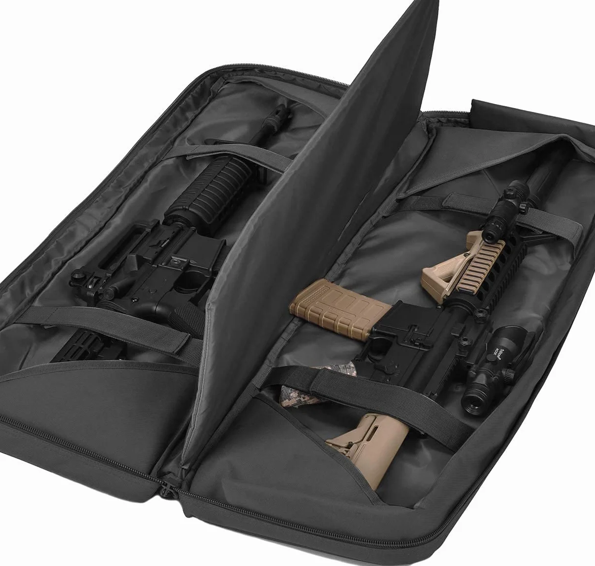 ACEXIER Táctico Mochila Doble Rifle Militar Caza Sniper 36in 42in M16 AR15 M249 M4A1