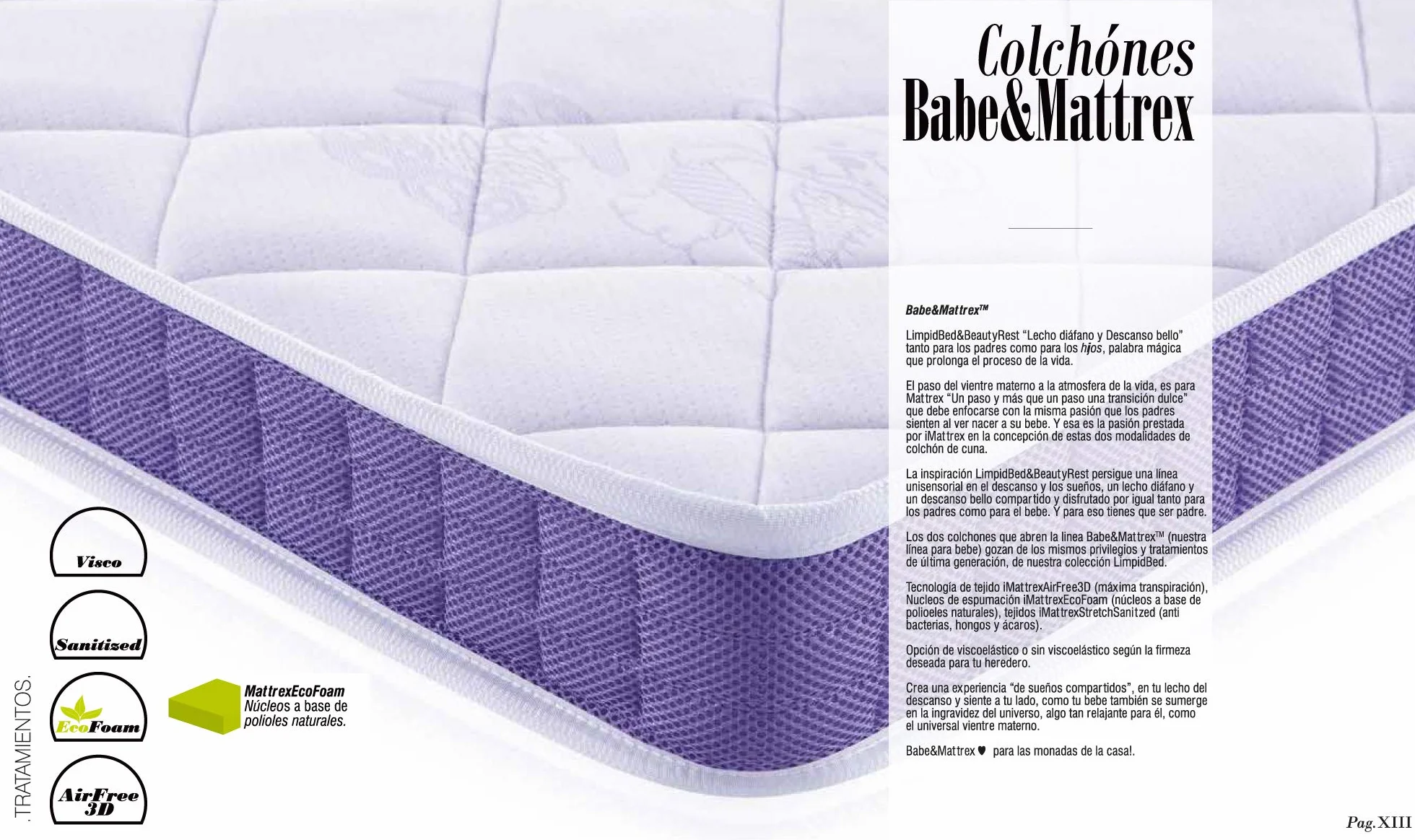 Colchón Viscoelástico Cuna 120x60 cm 12 cm Transpirable Antiácaros Oeko-Tex®