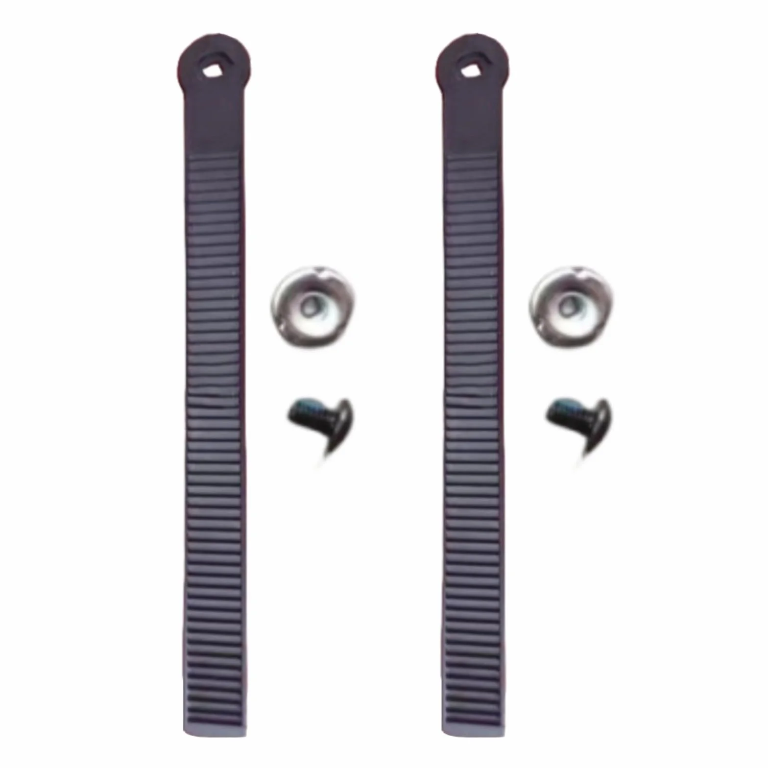 Kit de reemplazo de correa de tobillo para tabla de snowboard 265x20mm hebilla metal