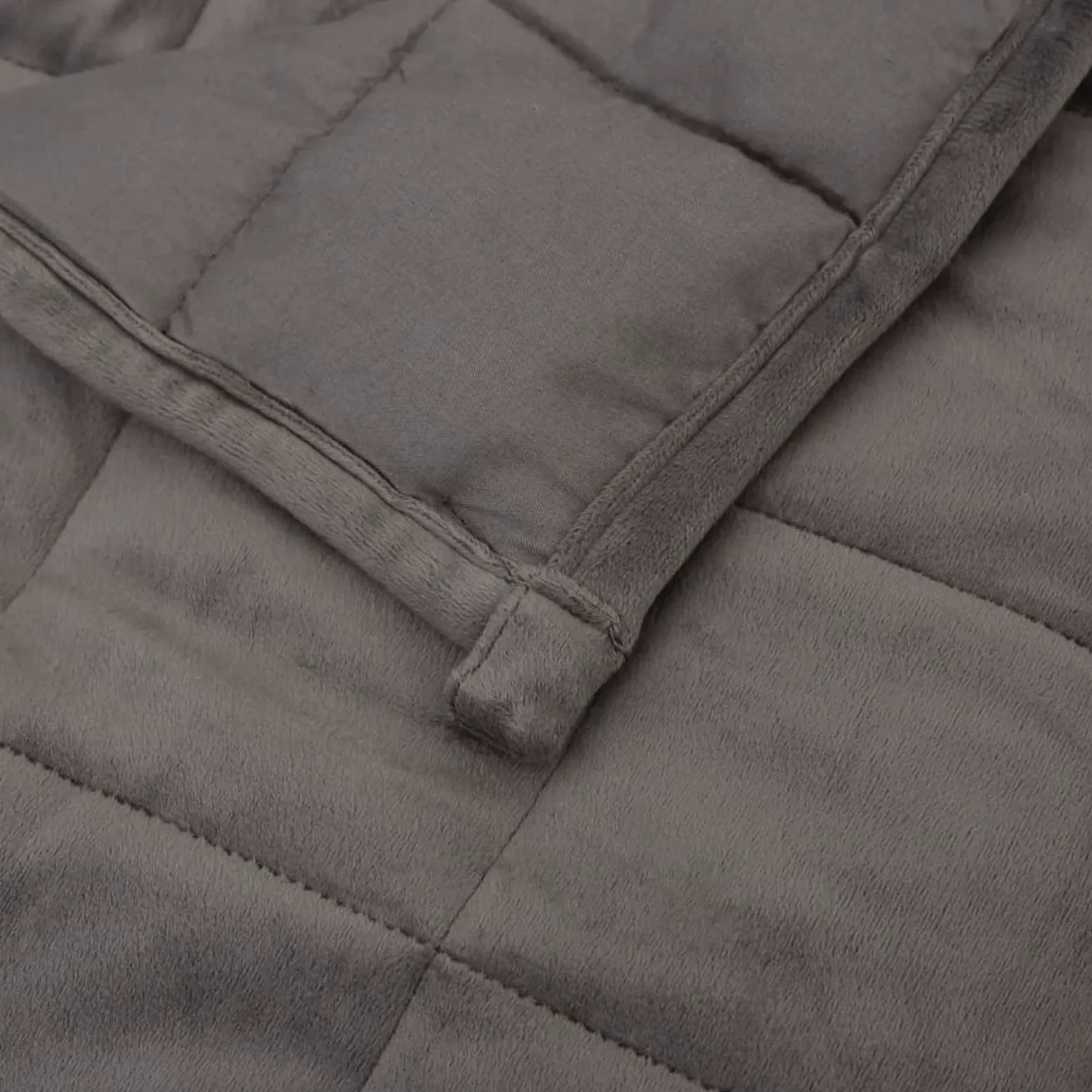 Gecheer Manta ponderada gris 150 x 200 cm 11 kg Tela-PLT1238