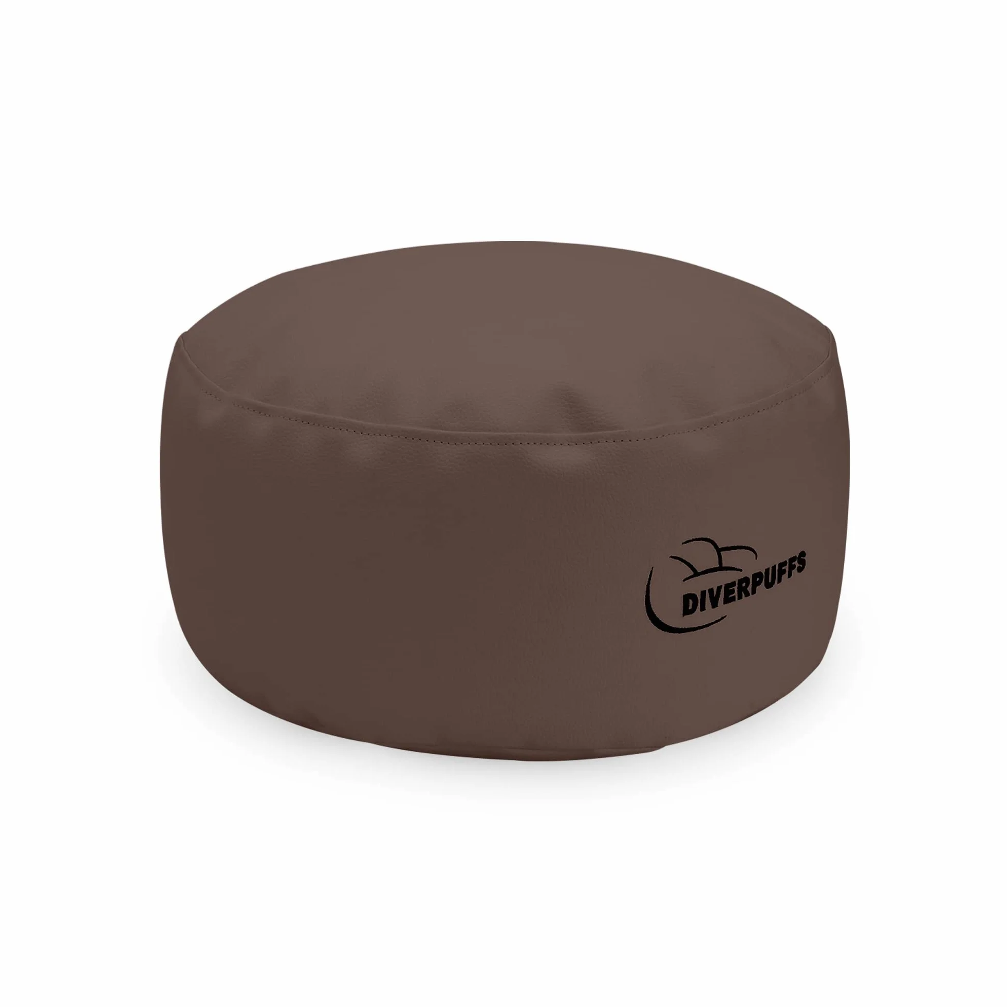 Puff Pera XXL Chocolate con Reposapiés y Relleno Incluido Ultra Cómodo para Leer Jugar o Descansar Ideal para Niños y Adultos Diseño Interior Exterior Antiestrés Uso Diario Salón Dormitorio