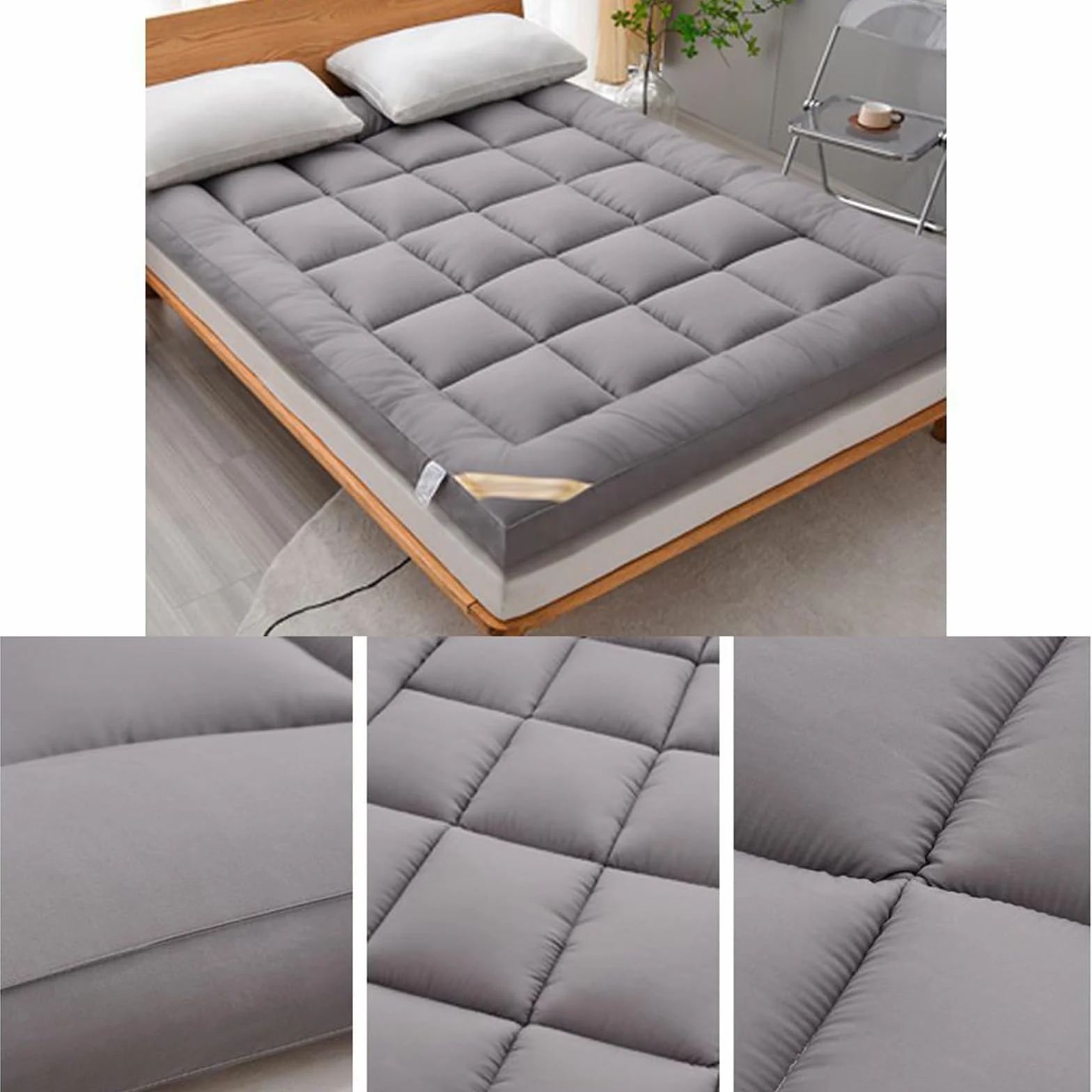 ColchóN Tatami JaponéS,ColchóN FutóN De Estilo JaponéS,ColchóN De Suelo AlgodóN,ColchóN Tatami JaponéS Plegable,Antideslizante,Multifuncional,para Dormir,Dormitorios,Camping