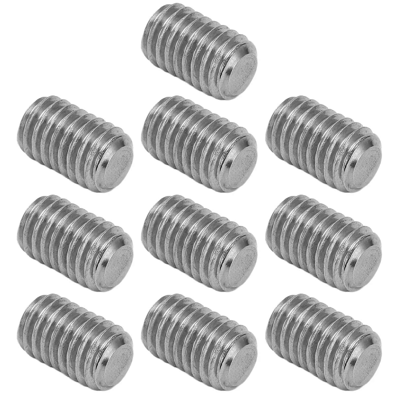 VGEBY 10 Tornillos para Aletas de Tabla de Surf, Acero Inoxidable 304, a Prueba de Herrumbre, Portátiles, M5, Aleta Grub, Tornillos de Repuesto Remar