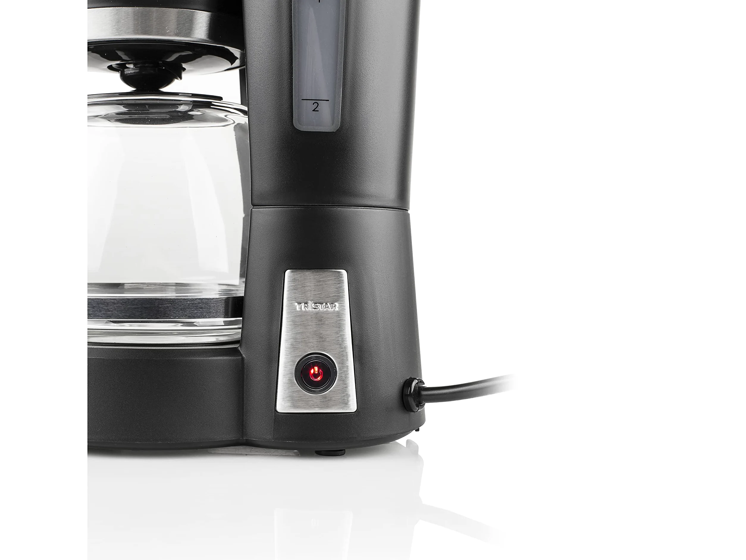 Tristar CM-1236 – Cafetera, volumen 1,2 litros, función para mantener el calor