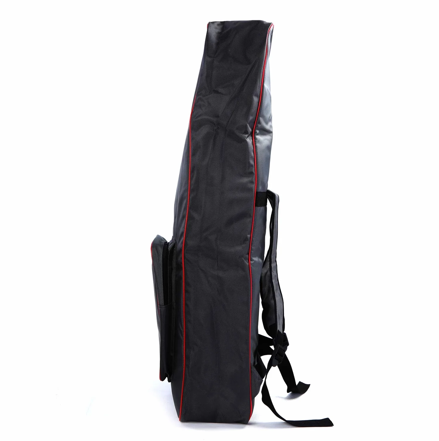 LEONARK Bolsa de Ruedas para Espada de Esgrima con Barra de Tiro - Estuche de Carrito para Traje y Máscara
