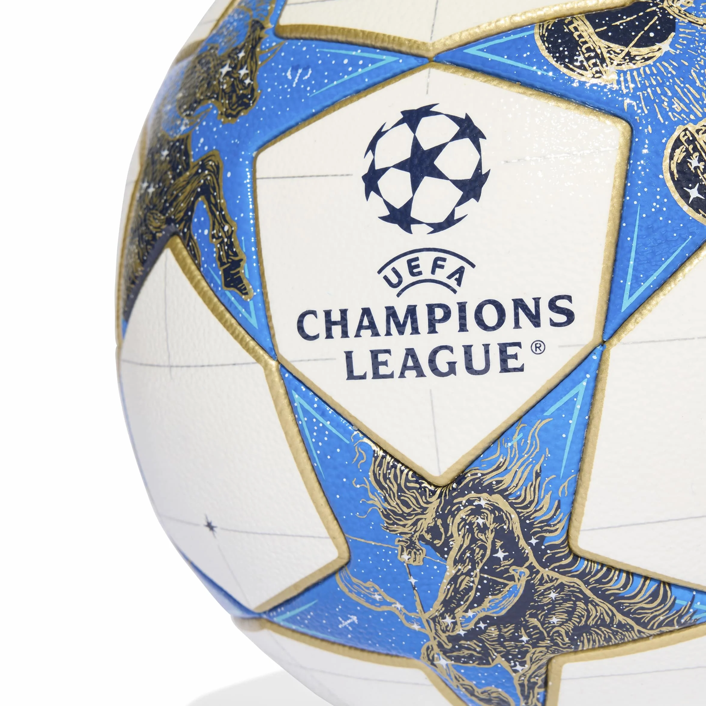 adidas UEFA Champions League Competition FIFA Quality Pro Ball JP1541 - Balón de fútbol, Blanco, Talla 5