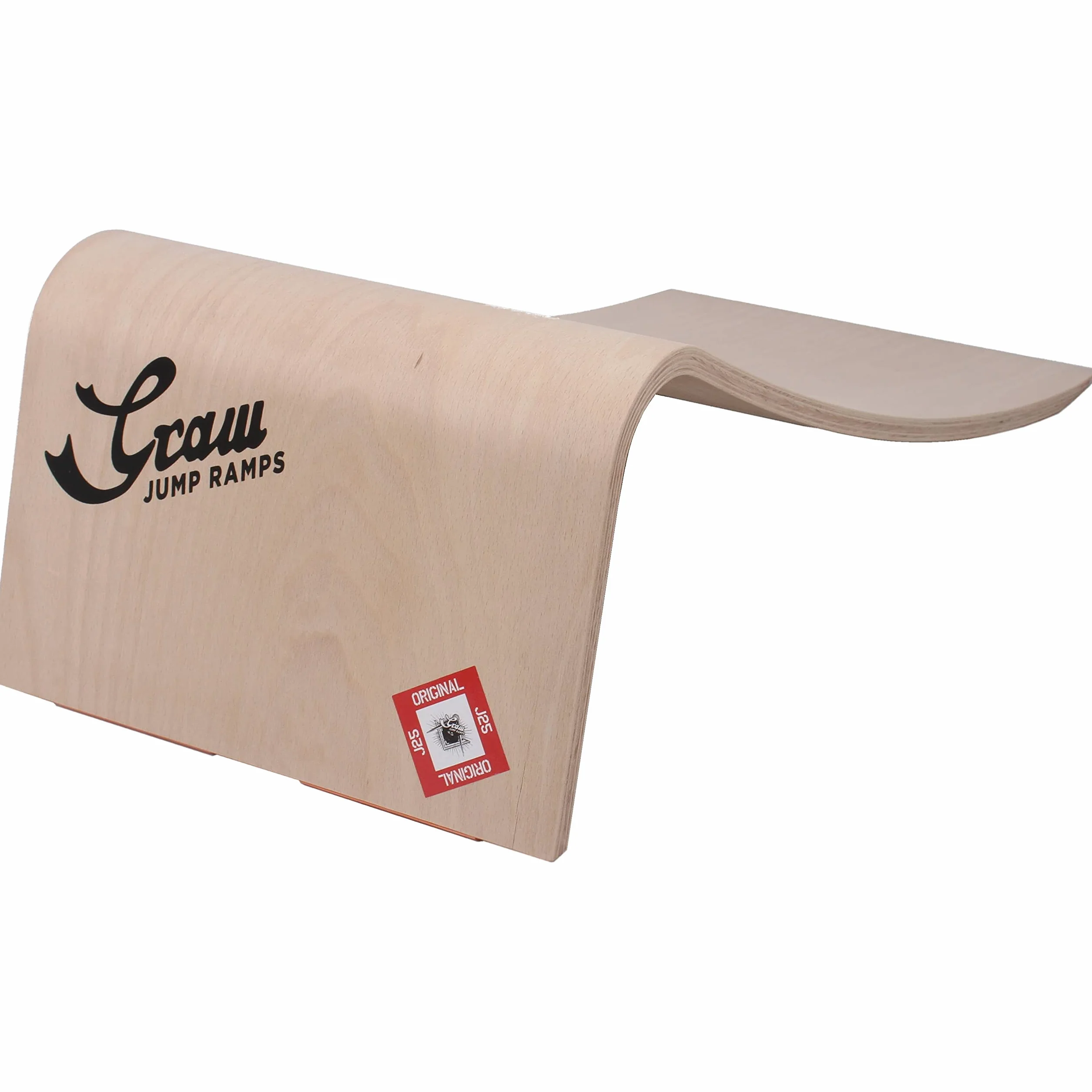 GRAW J25 Skateboard Scooter Rampe Natural