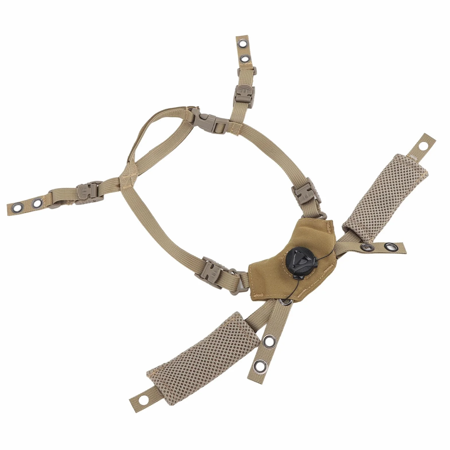 Alomejor Sistema de Suspensión del Dial del Casco, Correa para la Barbilla, Juego de Almohadillas para el Casco, Gran Compatibilidad con Wendy for ME