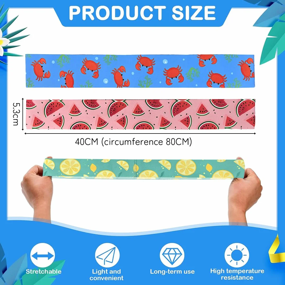 JEYORZY 3 pcs Bandas Elásticas para Silla, Bandas elásticas para sillas de Playa, Clips de Toalla para tumbonas, Correas elásticas de fijación de Toallas para Crucero de Playa y sillas de Playa