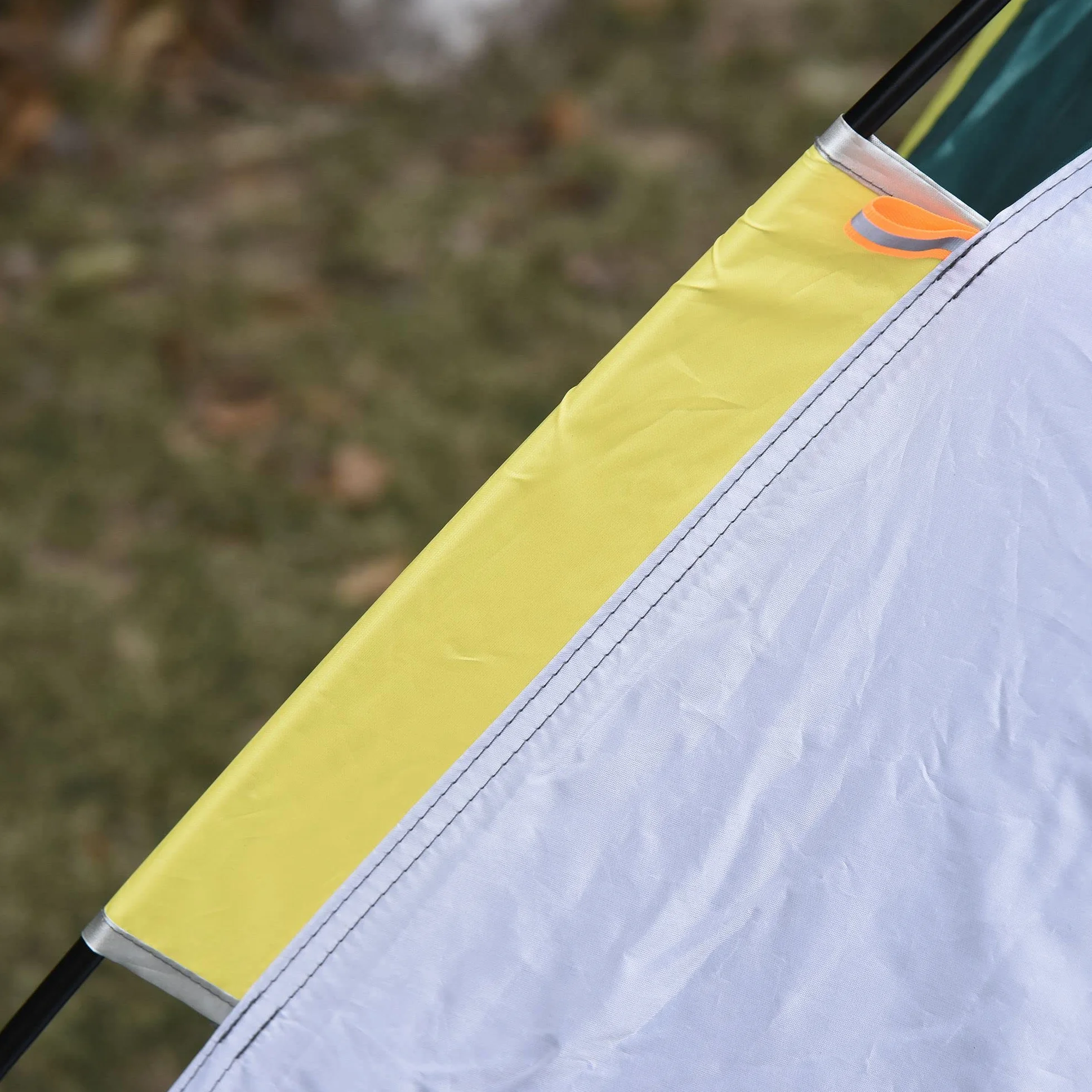 Outsunny Tienda de Campaña Pop-up 3 Personas Impermeable 1000 mm Plegable 205x195x135 cm Verde