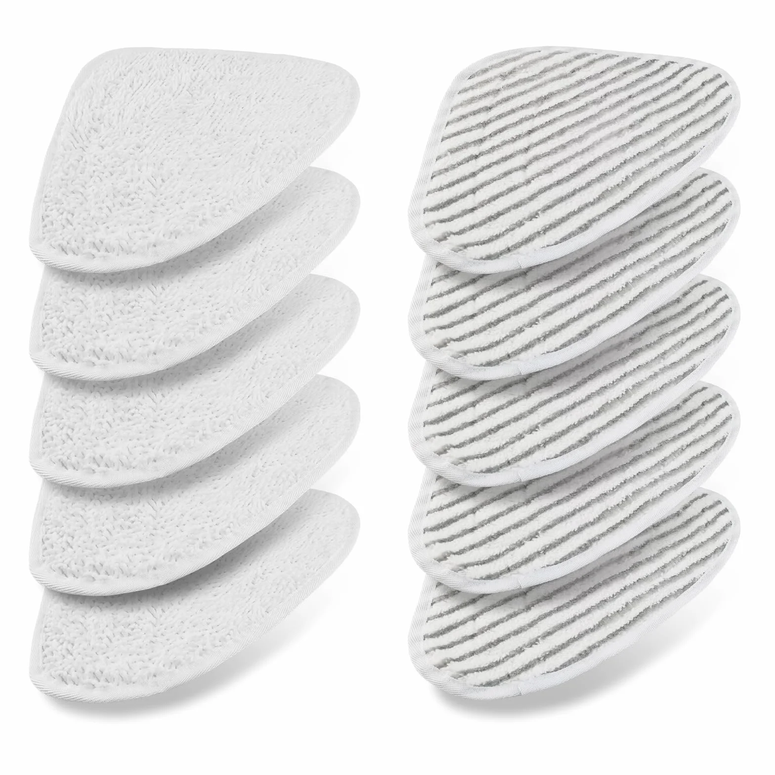 10 Piezas para Vileda Steam Recambio Vapor Kit, Microfibra para Vileda Steam y Limpiador a vapor Vileda Steam Plus Compatibles Repuesto, para Atrapa Fácilmente la Suciedad, Polvo Manchas Sucias