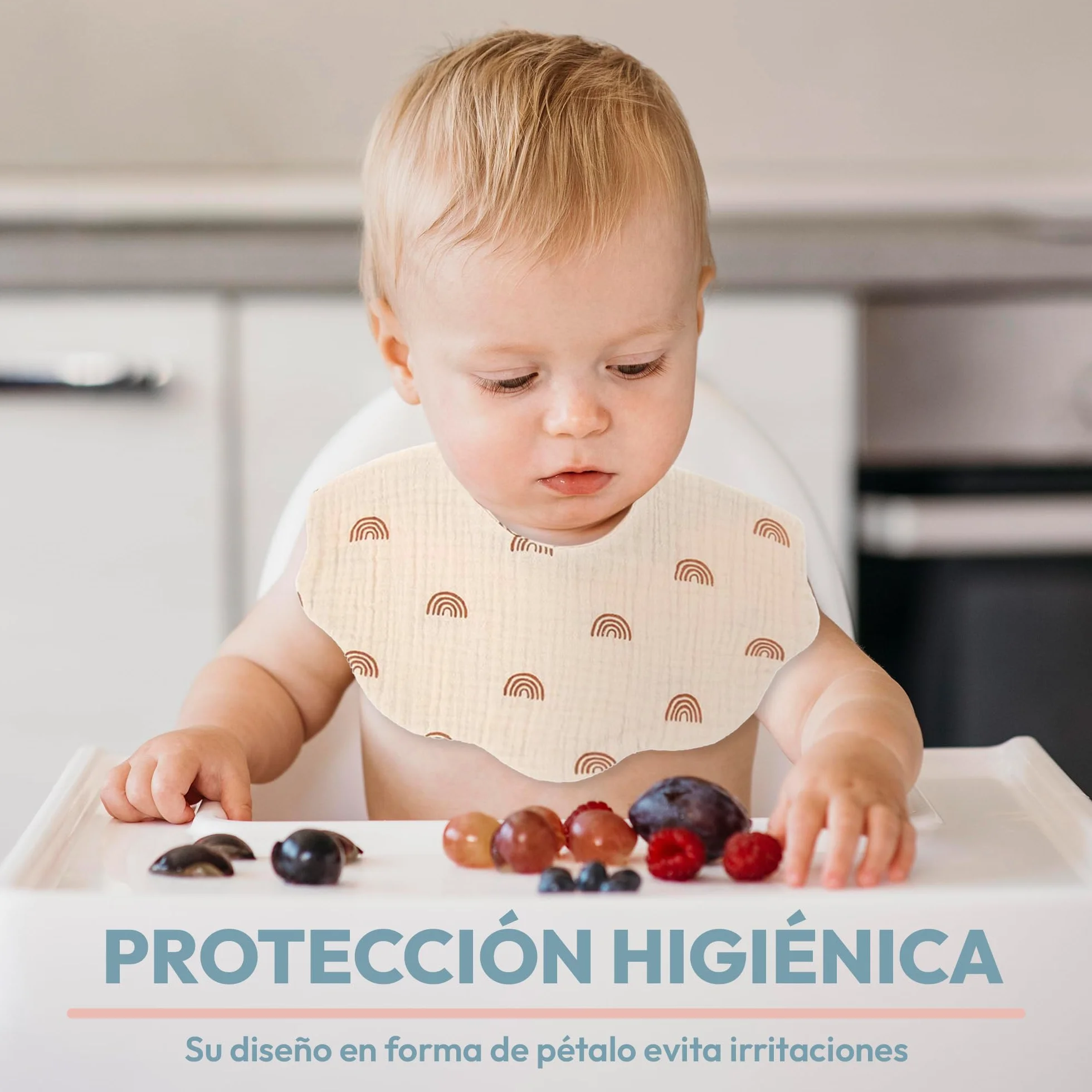 Mochila Portabebé Ergonómica 4 Posiciones – Recién Nacido a 36 meses, Asiento de Cadera, Transpirable, Lavable
