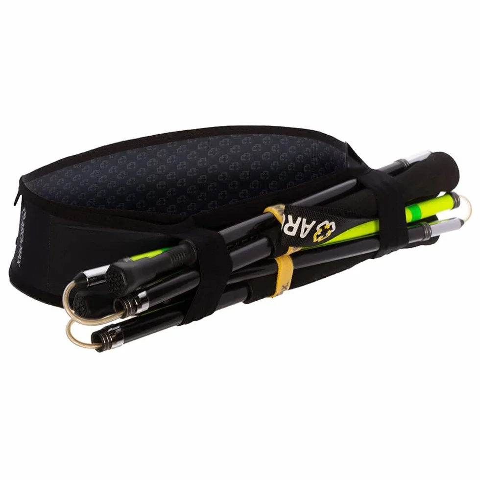 ARCh MAX Cinturón Deportivo Pro Zip Botella Negro, Talla S/M
