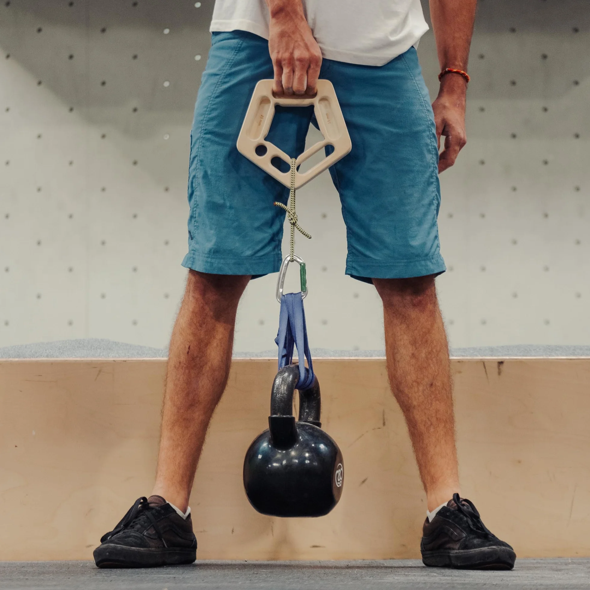 YY Vertical Penta Multipresa de Madera Hangboard Ligero Portátil para Escalada y Entrenamiento Funcional