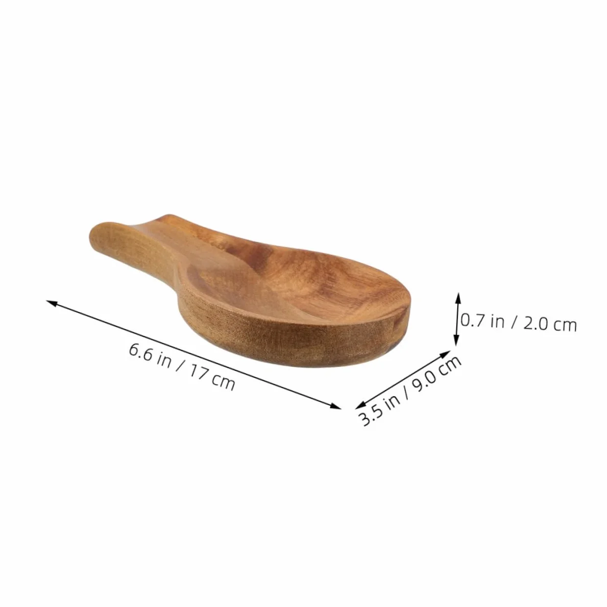 Soporte Organización Diseño de 2piezas Madera Cucharas para Elegante Humedad Resistente en Mesa de Comedor Casa de Utensilios de Cocina
