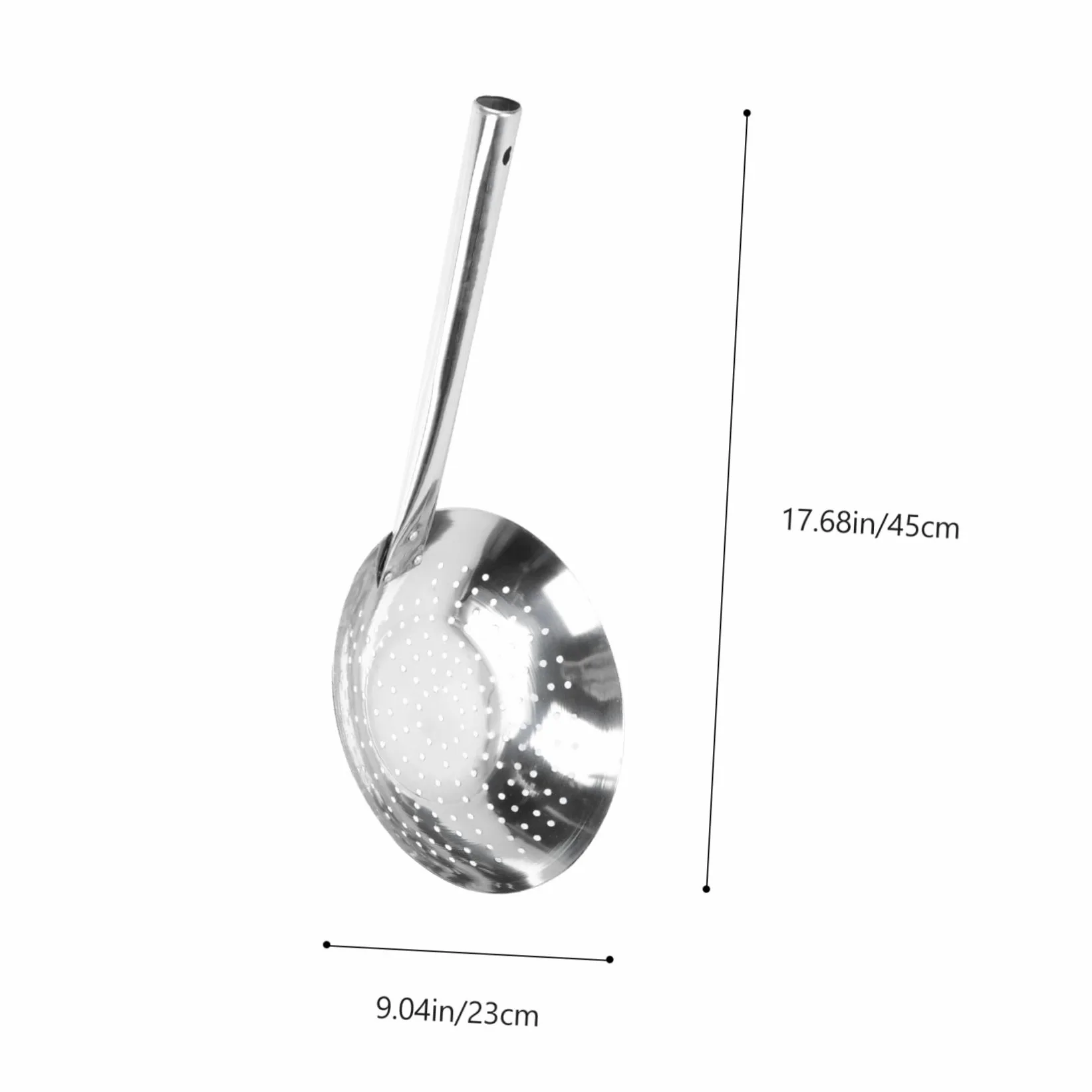 Colador de Acero Inoxidable para Cocina Herramienta Multifuncional Resistente al Calor para Escurrir Pasta Frituras y Verduras Utensilio Práctico para Uso Doméstico