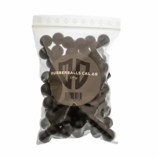 Bolas de goma Cal 0,68 HDS 68 SG 68 HDX68 3,4 G