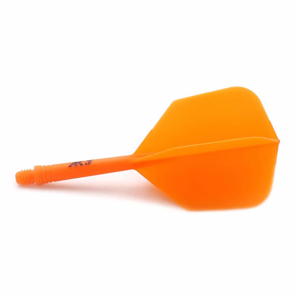 CUESOUL Rost Eje de dardo Integrado y Plumas estándar, Juego de 3 Piezas