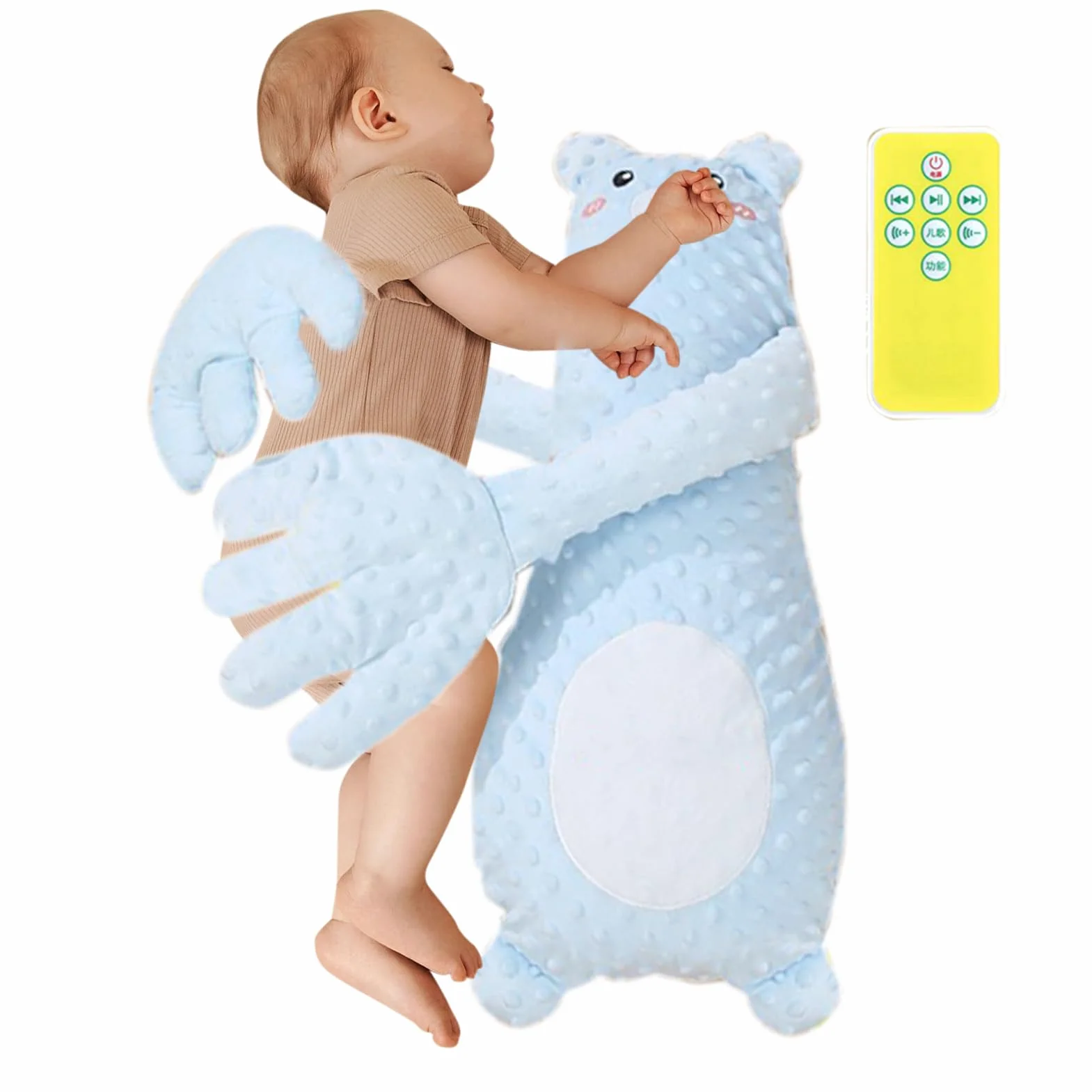 Mano de Palma calmante para bebé con Control Remoto para Cochecito, Cuna, Dormitorio