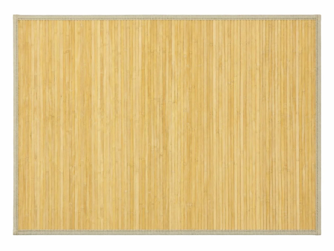 HERSIG Alfombra Bambú Antideslizante Tatami 120 x 180 cm
