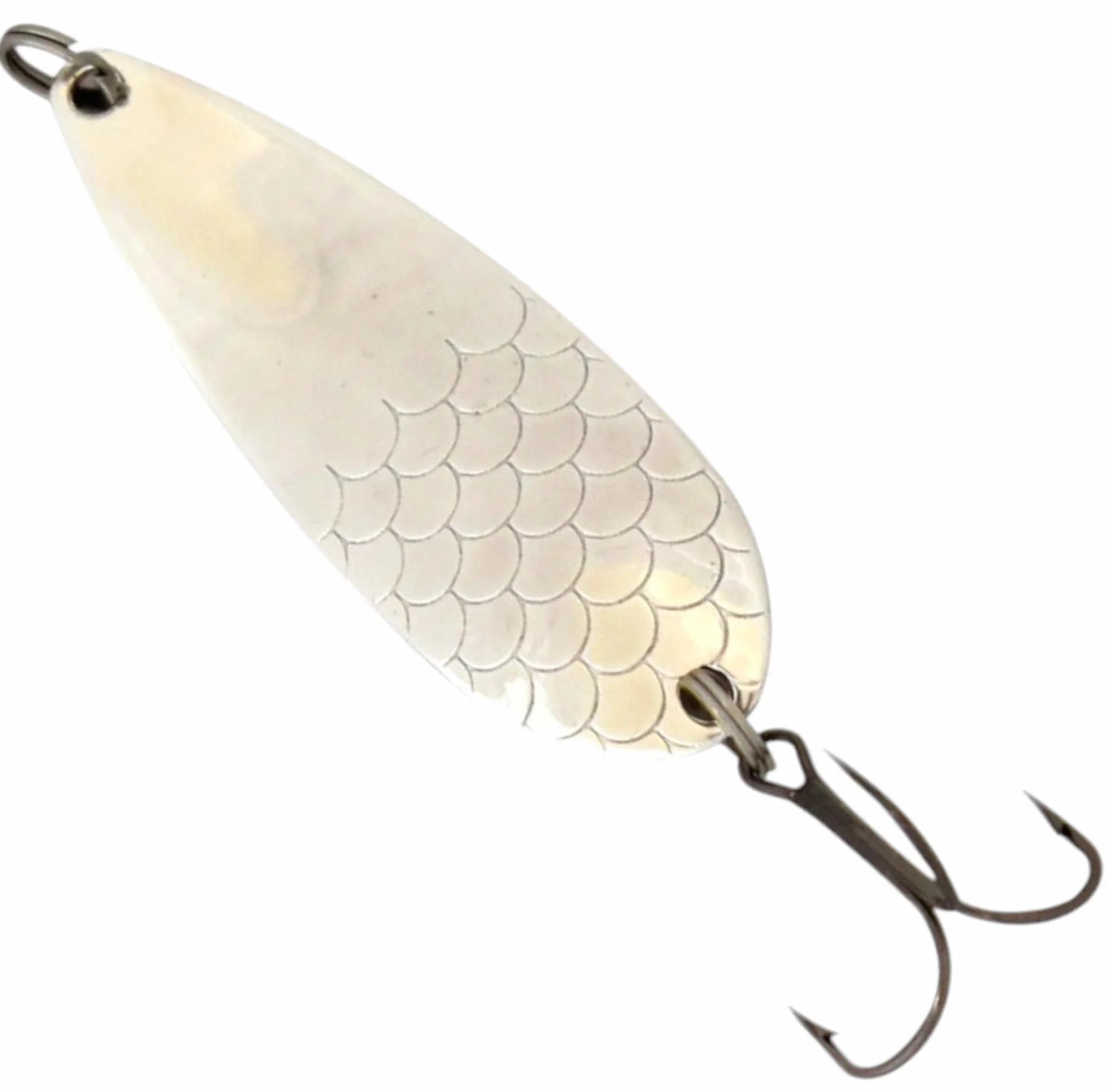 Lucio perca lucioperca Spinner Set Angel Spoon 23,5 g 8,5 cm Cuchara de metal duro anzuelos triples
