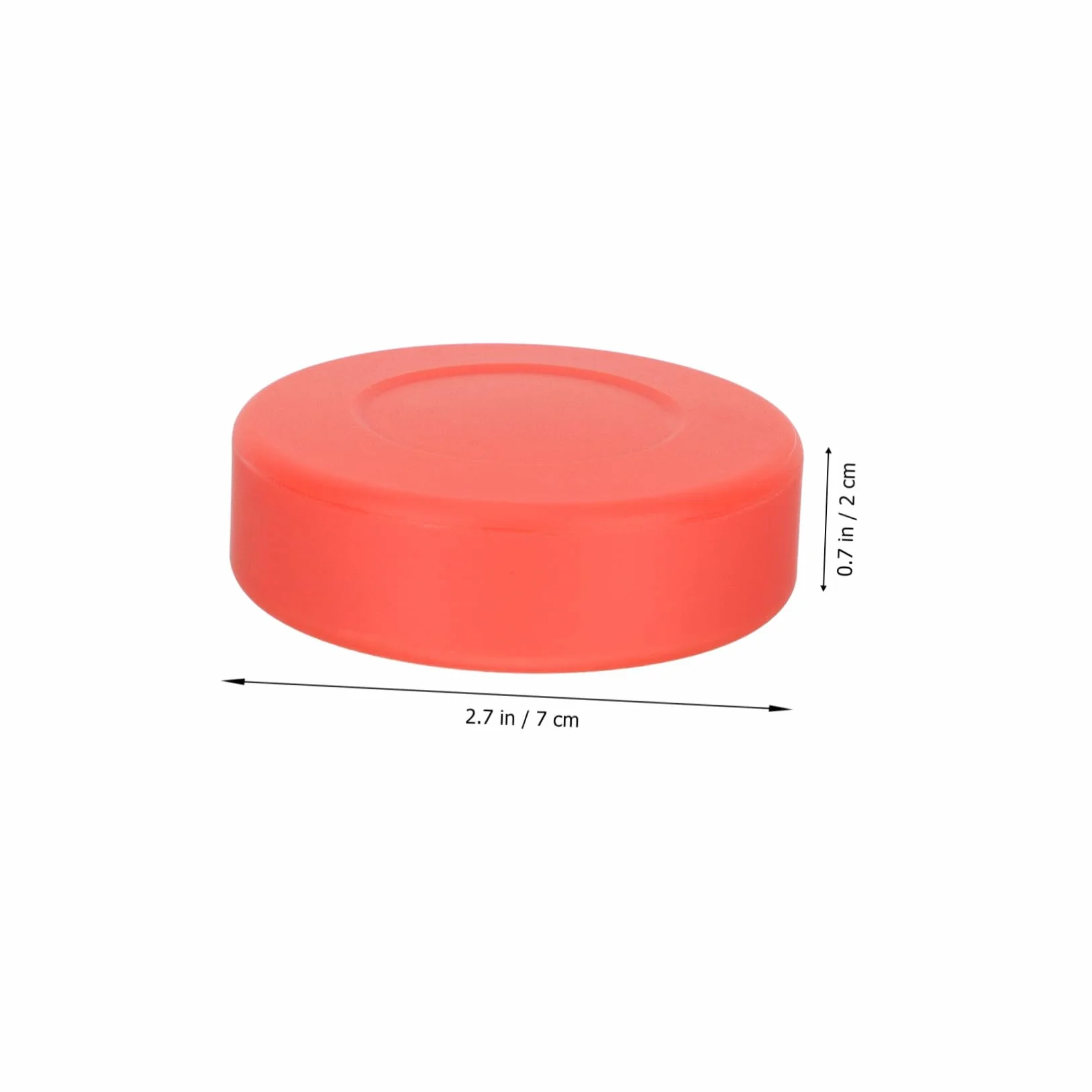 UPKOCH Disco de Hockey sobre Hielo 4 Piezas PVC Ajustable Superficie Mate Entrenamiento
