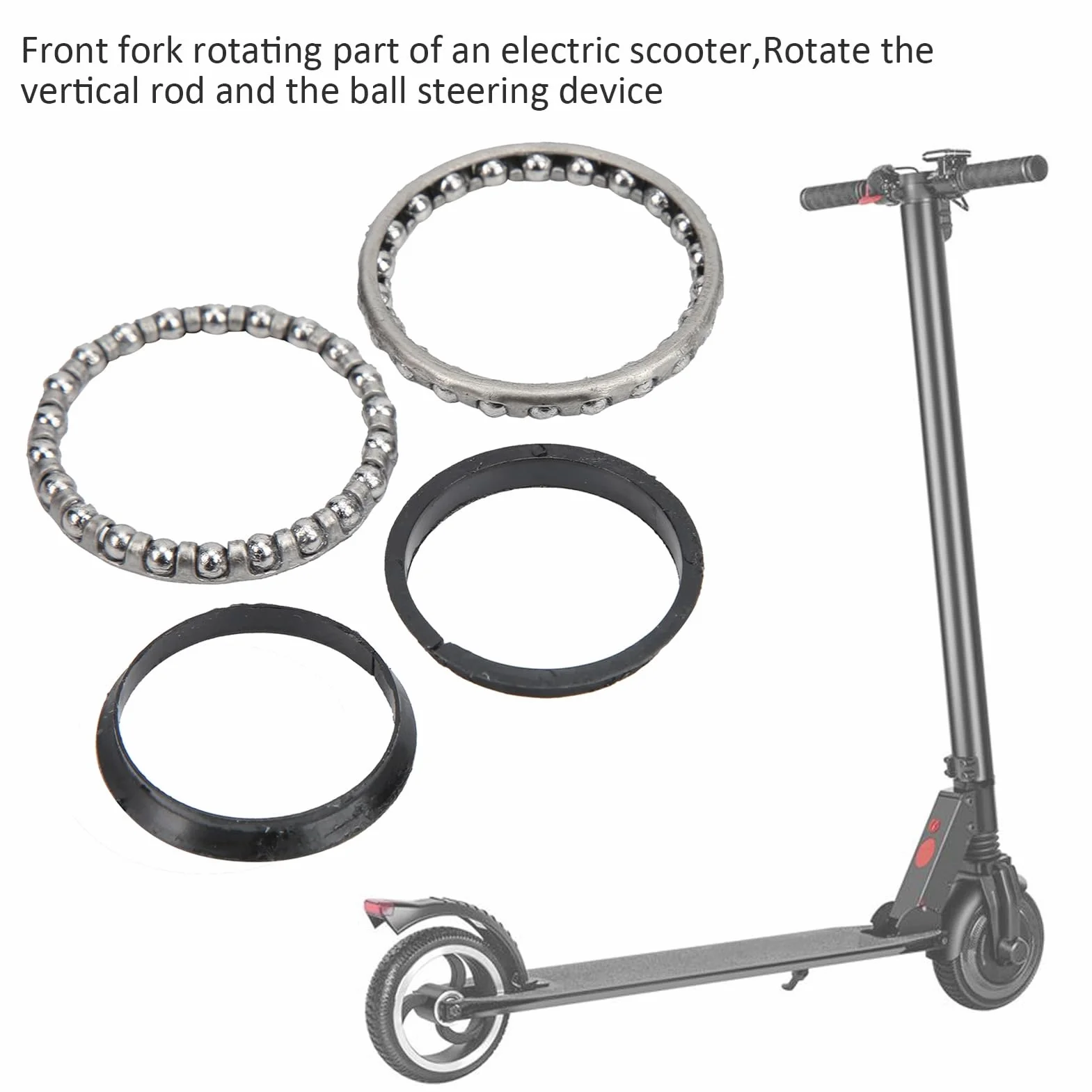 Rodamiento de Bolas de Dirección 2 Piezas para Scooter Eléctrico M365/Pro
