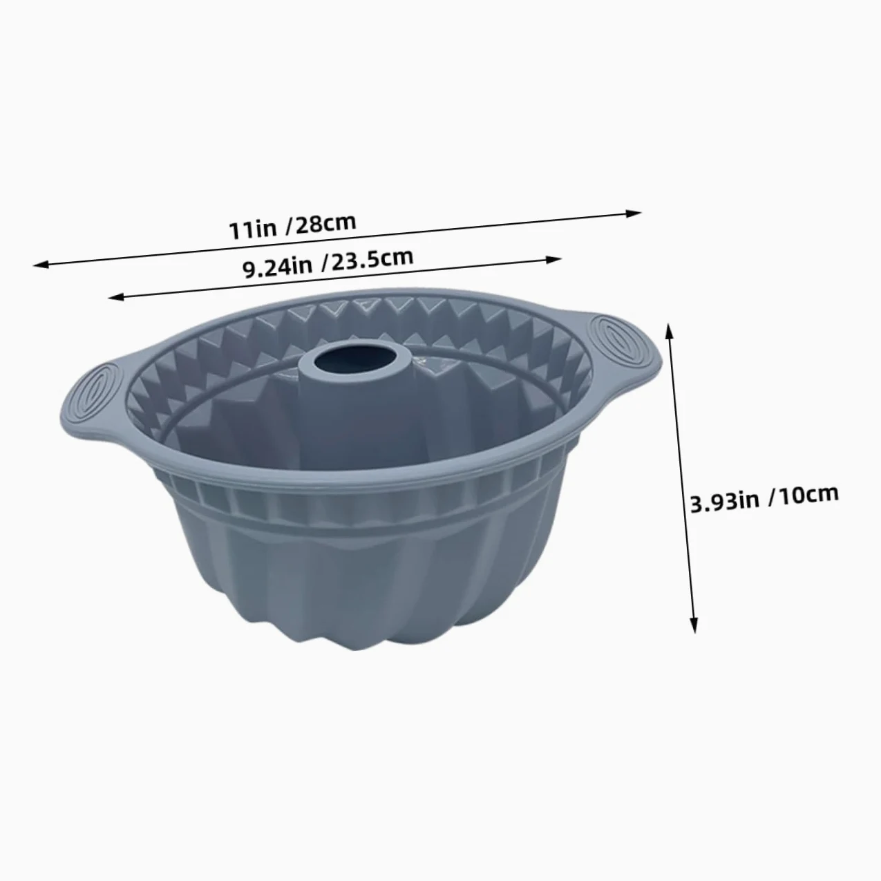 SOLUSTRE 3piezas Moldes De Silicona para Pasteles Redondos Antiadherentes para Hornear Mousse y Chiffon para Repostería Casa Nordic Nordic