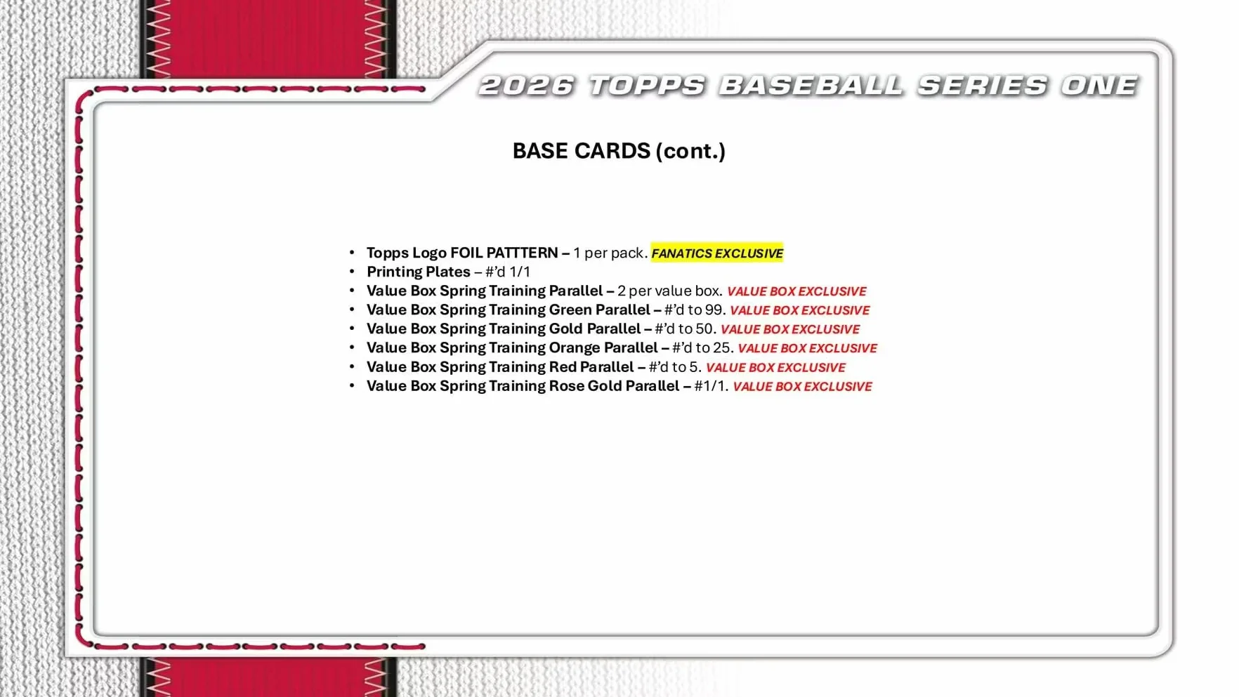 MLB 2026 Topps Serie 1 Caja MEGA de béisbol con cartas coleccionables