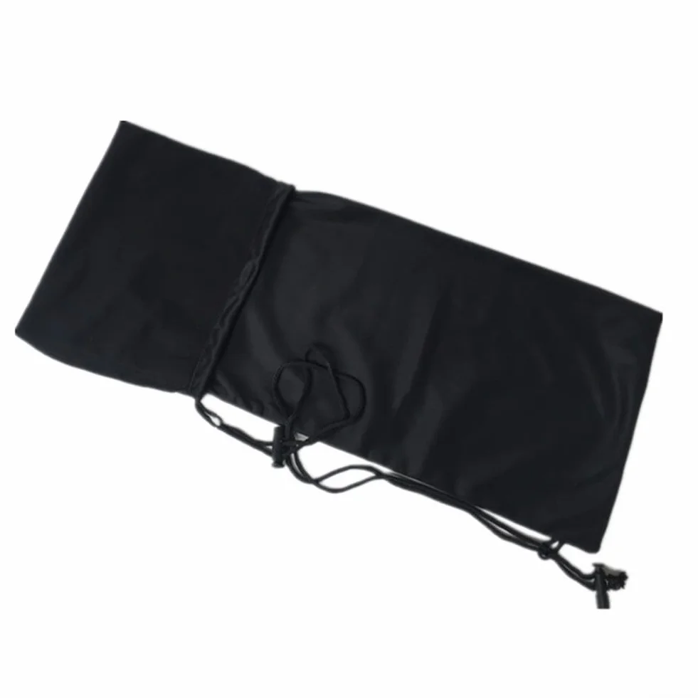 Mochila para raqueta de bádminton para dos raquetas, negra