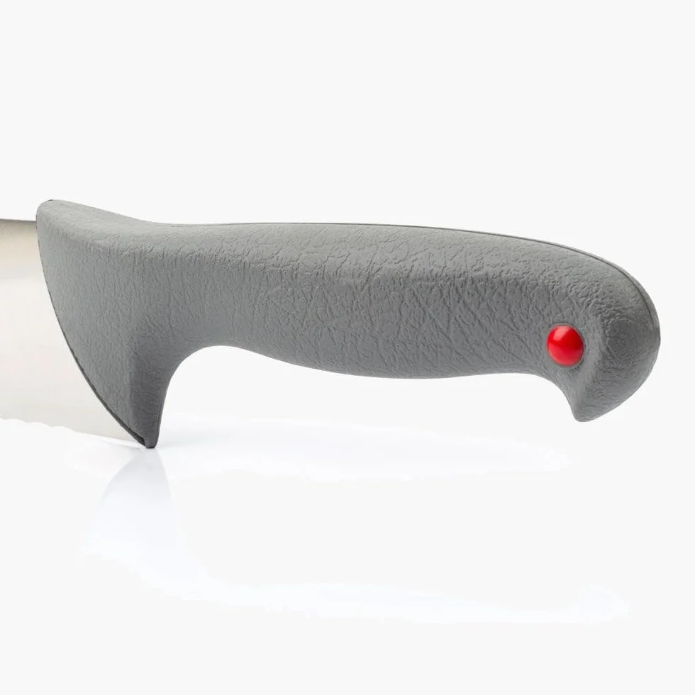 Arcos Cuchillo Pescadero Hoja Serrada Acero Inoxidable NITRUM 350 mm Mango Ergonómico Antideslizante Ideal para Pescado Serie Colour Prof