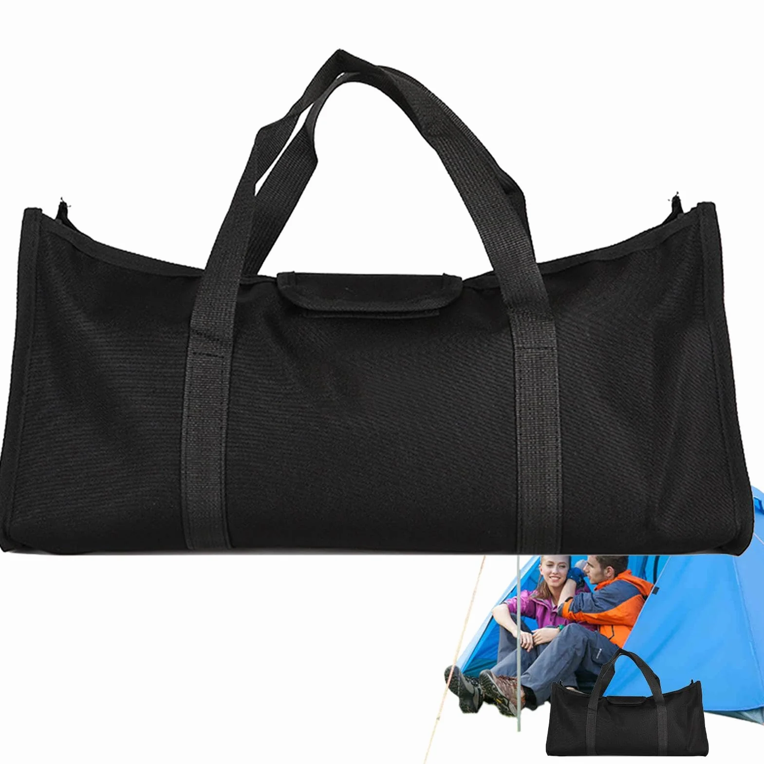 Bolsa para piquetas de tienda de campaña Oxford resistente al agua gran capacidad