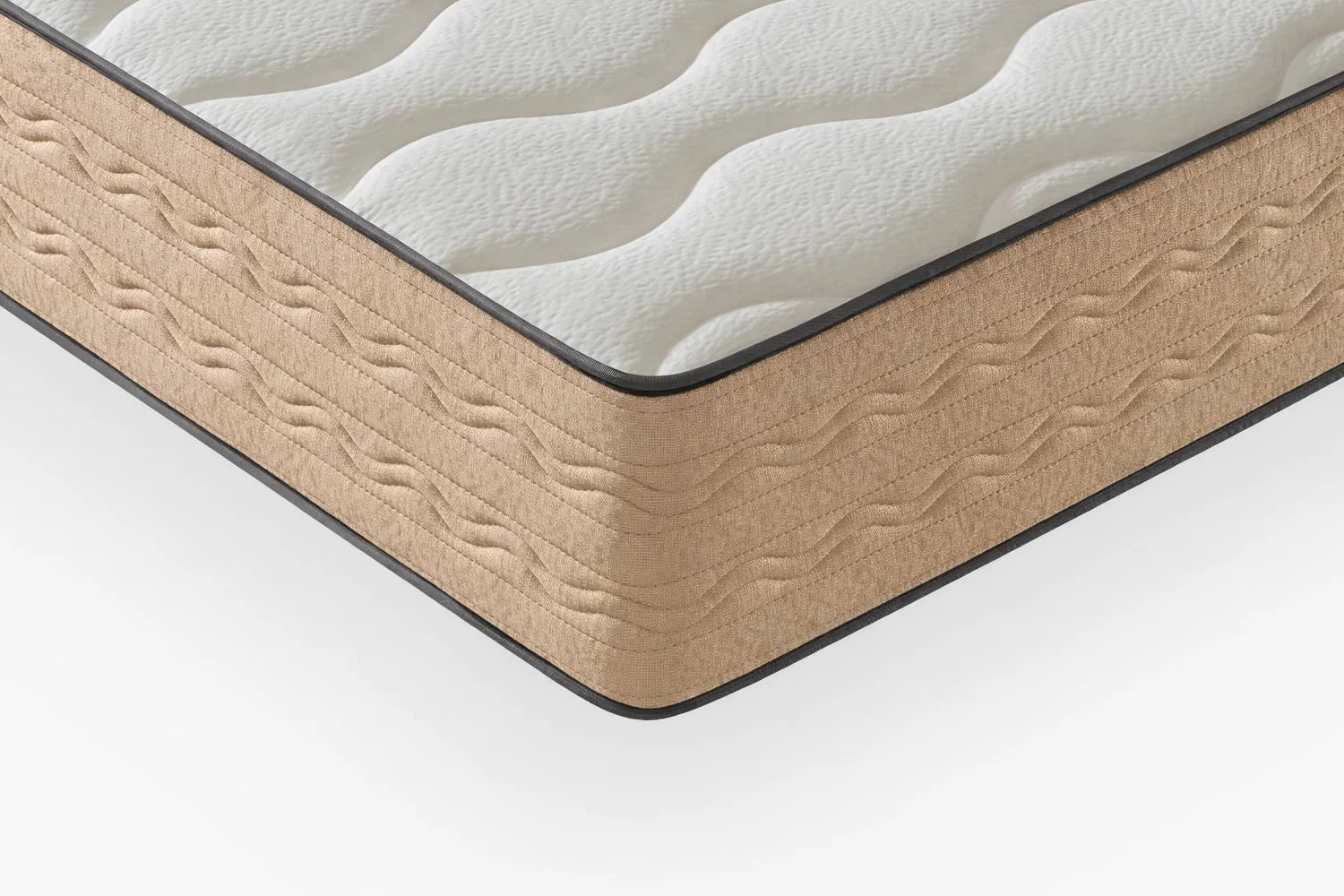 DAGOSTINO Home - Colchón Viscoelástico Firenza 150x190 | Altura 25 cm | Firmeza Alta H3 | Tecnología Visco Zen Adaptativa | Doble Cara Invierno Verano | Núcleo Core Vital | Blanco