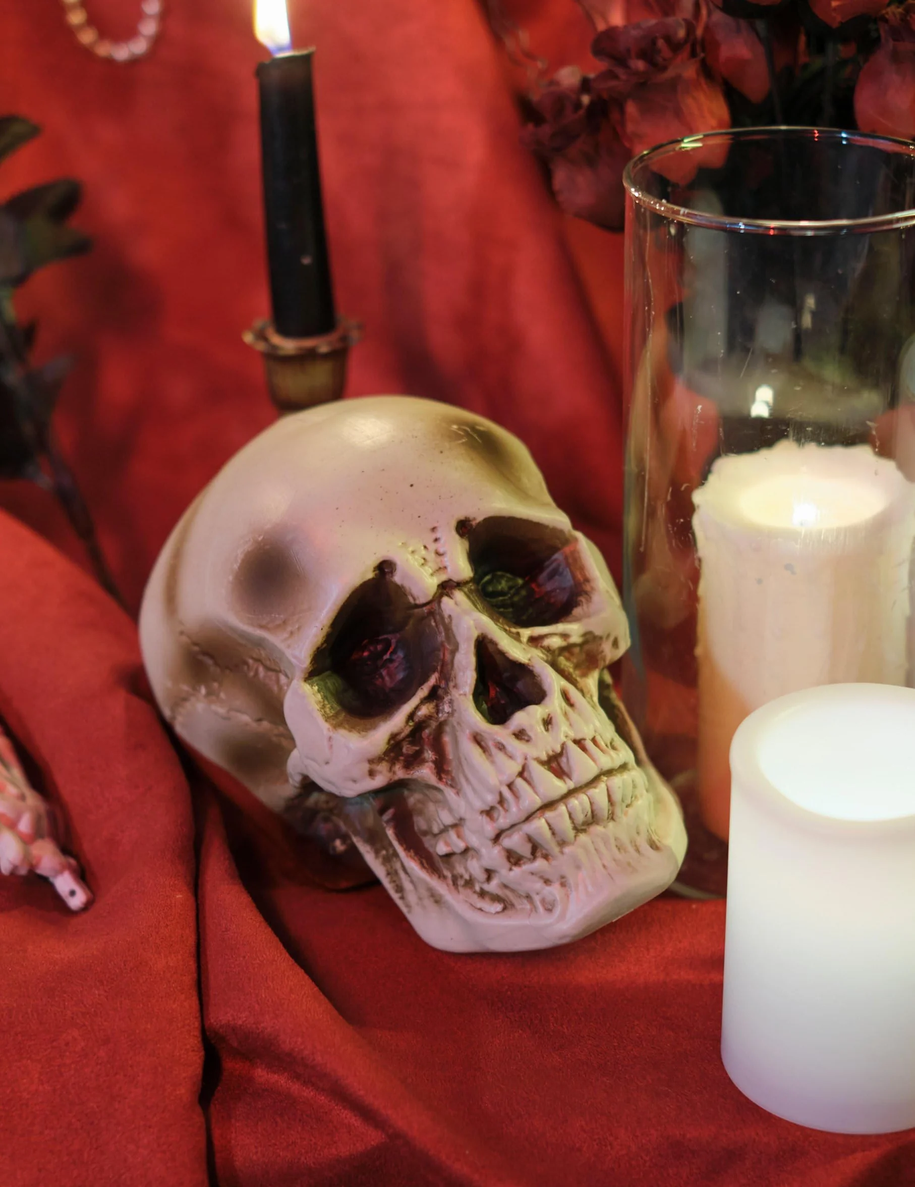 DEGUISE TOI Decoración Calavera de plástico