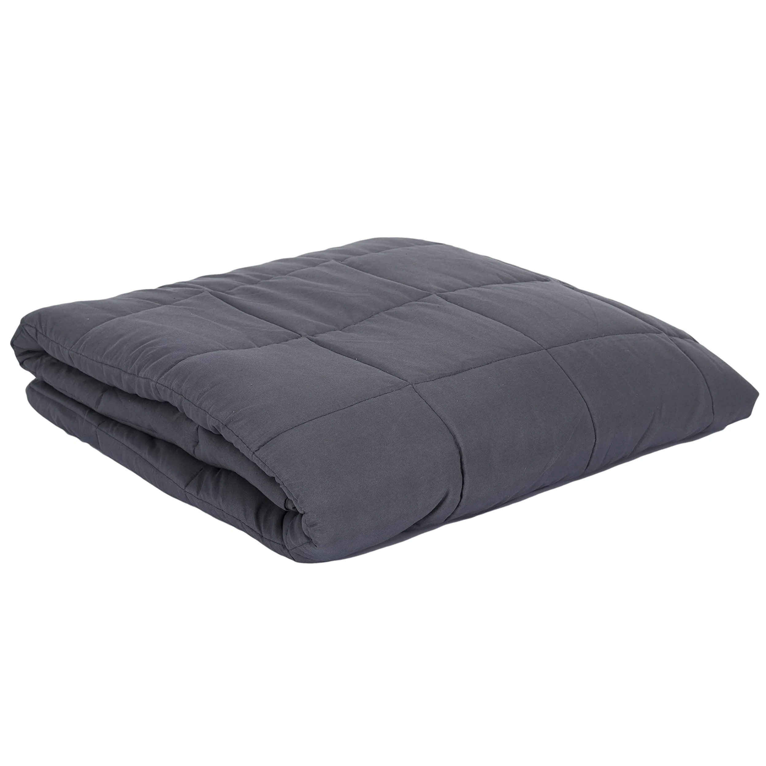 SENSLY - TX9158 - Manta Ponderada 7kg con Micro Bolas de Vidrio - 5 Capas - Mejora el Sueño y Reduce el Estrés - Dimensiones 150 x 200 cm - Gris - Idea de Regalo
