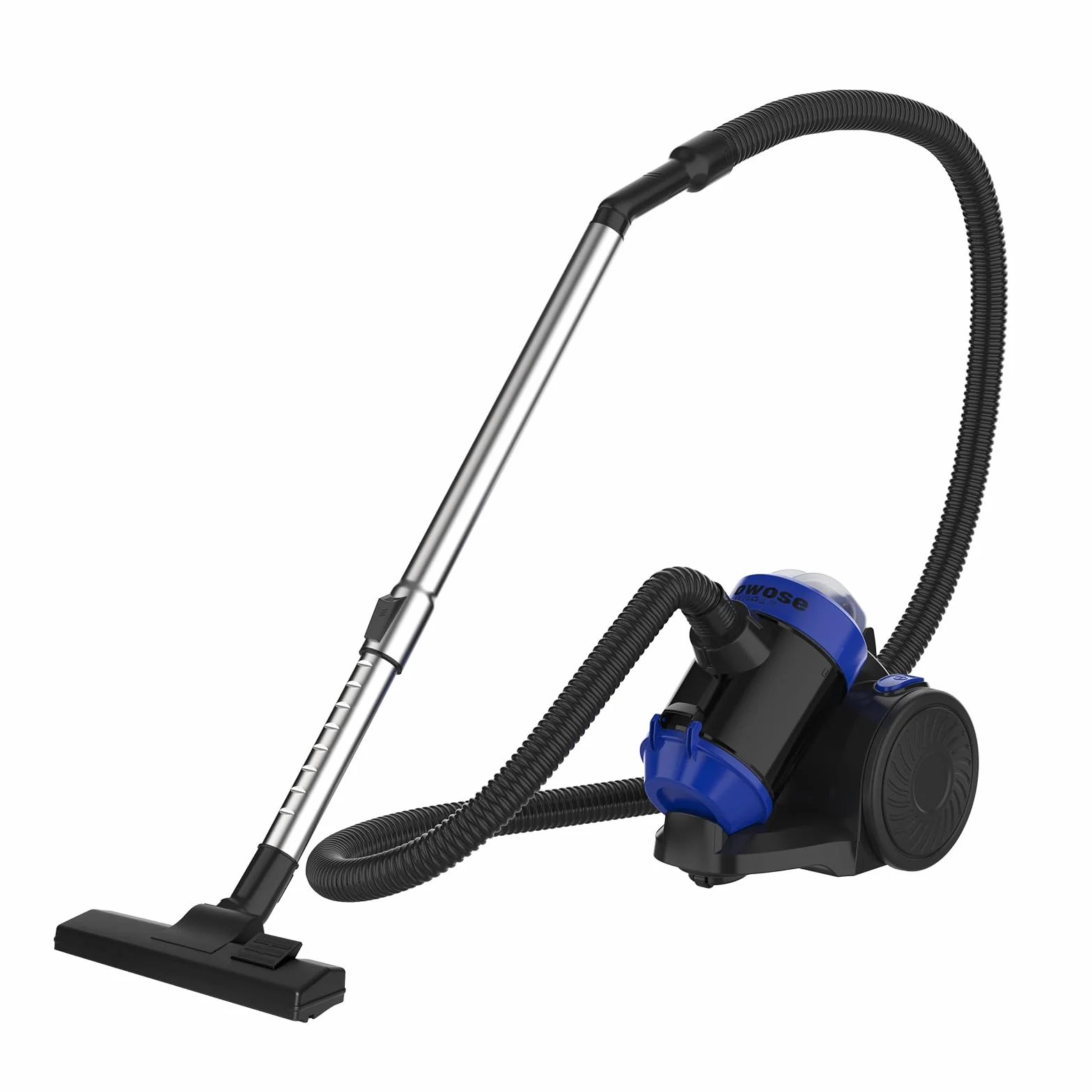 Aspiradora ciclónica, 1200 W, sin bolsa, con filtro HEPA y accesorios, capacidad de depósito de polvo de 1,5 L, cilindro de aspiradora, aspiradora sin bolsa, aspiradora silenciosa para suelos duros y
