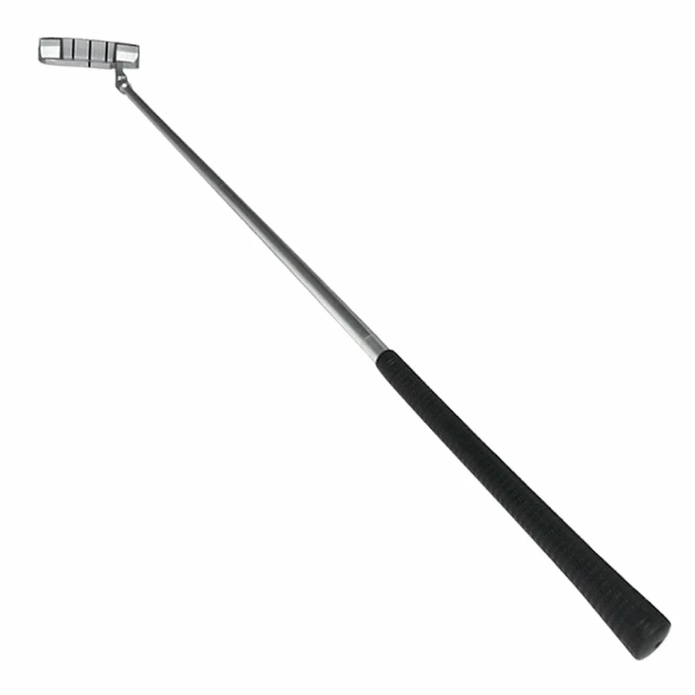 Putter plegable de 3 secciones para hombres y niños, zurdos y diestros, con pelotas