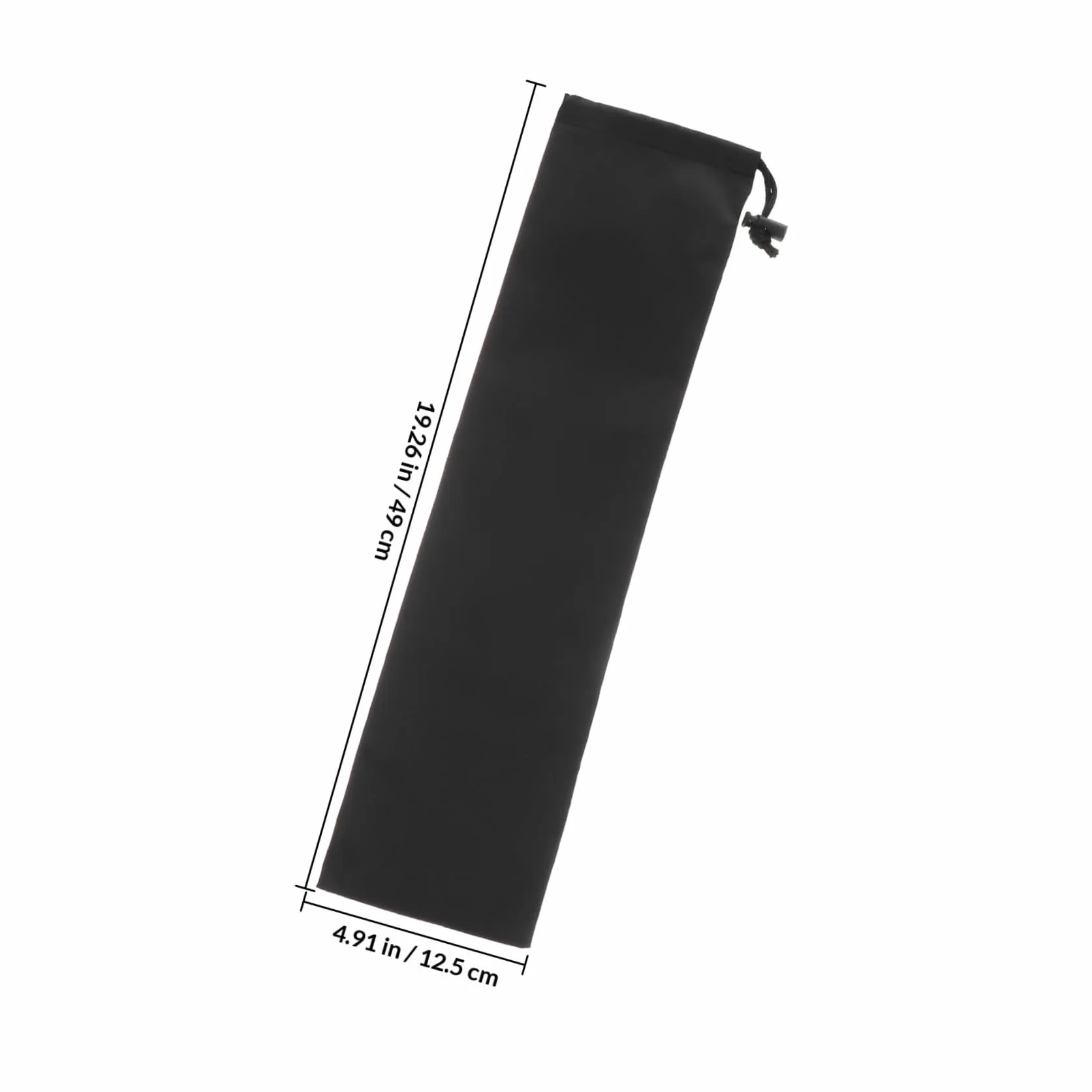 TOYANDONA Bolsa de Almacenamiento 3 Piezas Tela 210t Negra Portátil para Varillas de Tienda de Camping