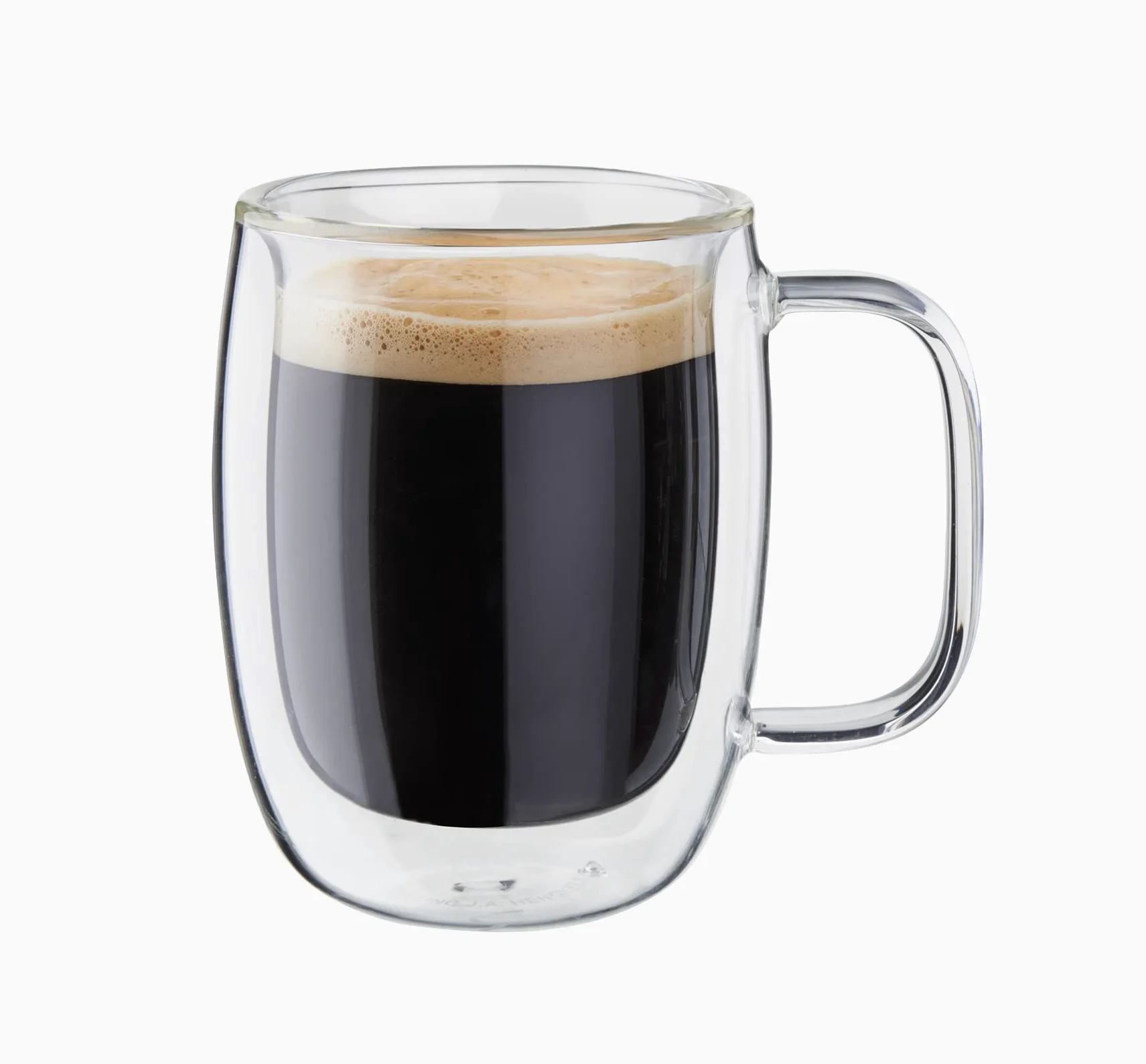 ZWILLING HENCKELS J.A. - Juego de tazas de café expreso doble, transparente